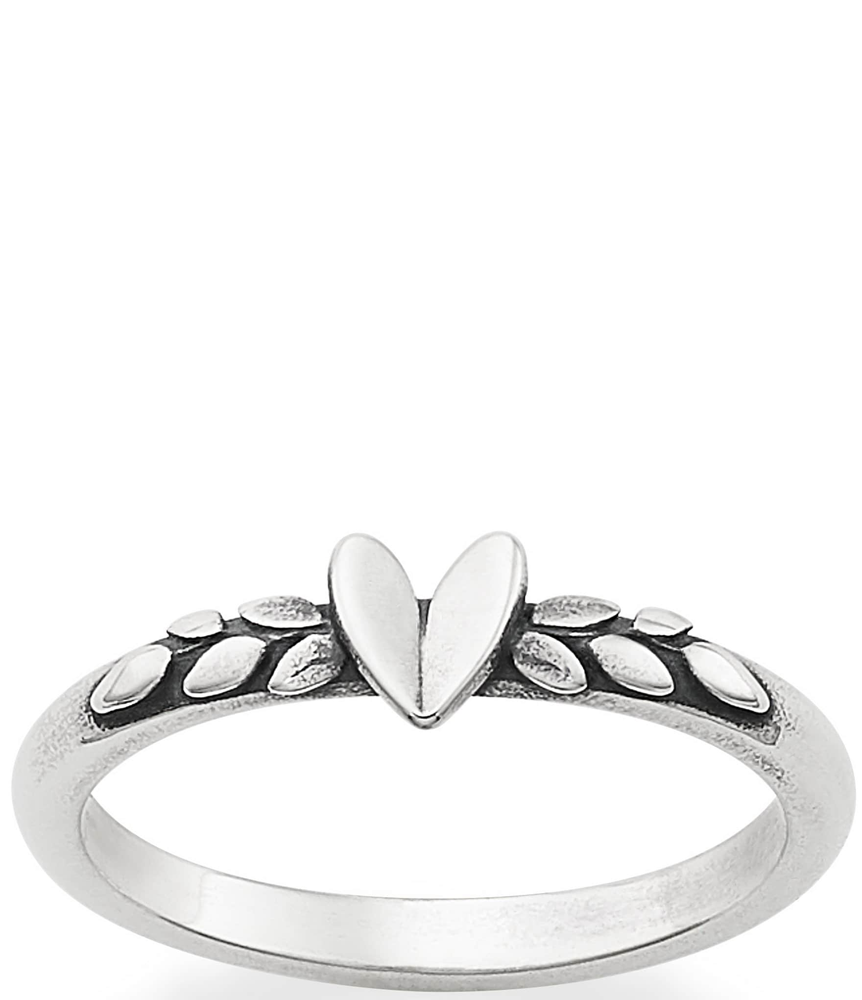 James avery heart arrow on sale ring