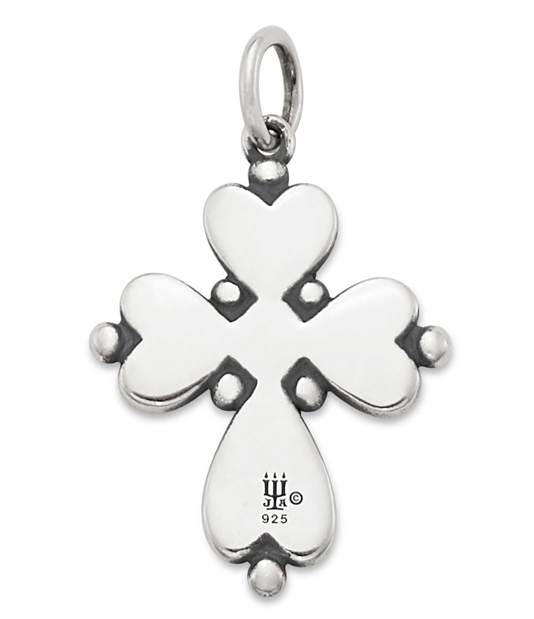 James Avery Hearts Devotion Cross Charm