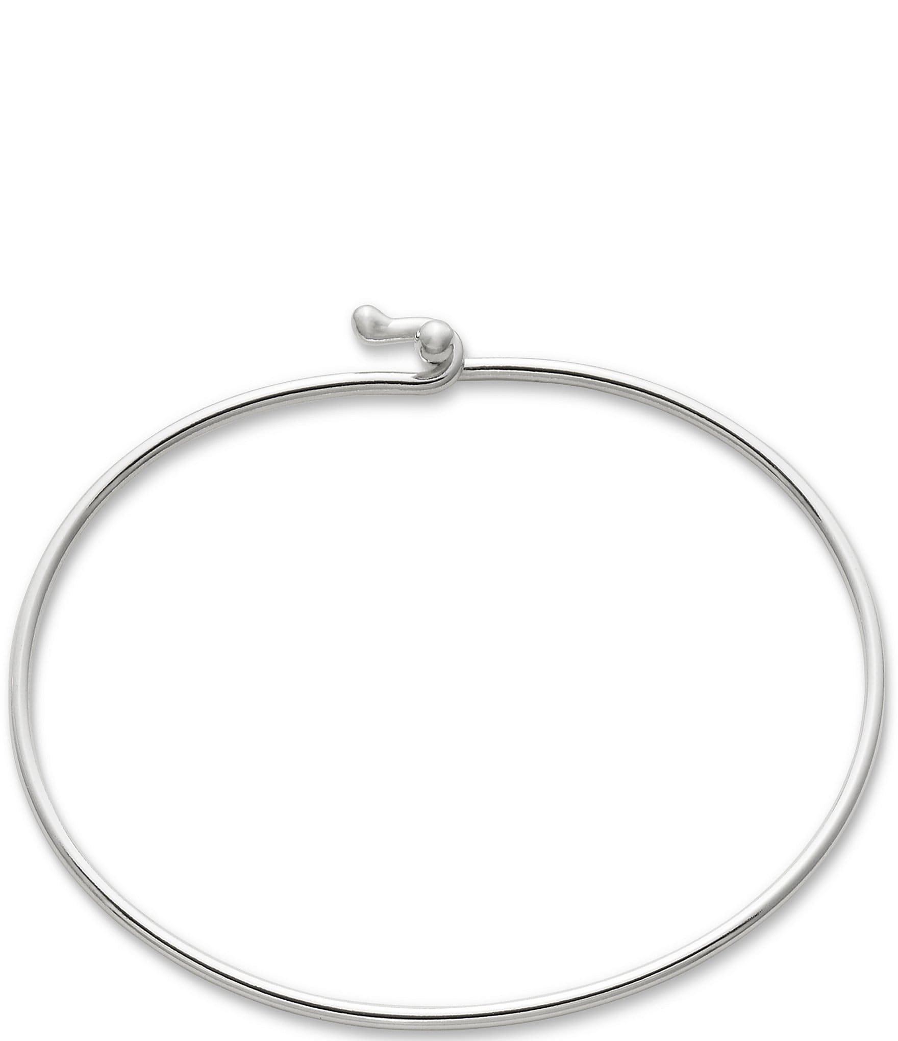 James Avery Hook On Sterling Silver Bracelet - XL