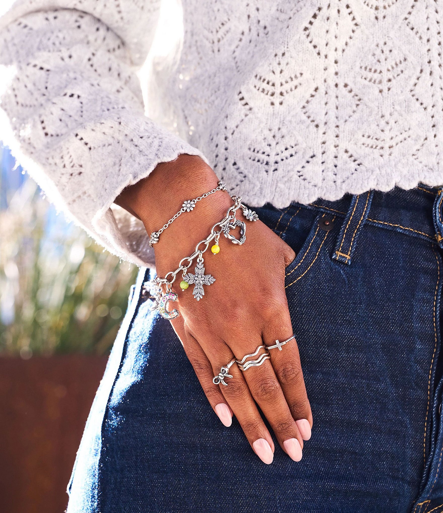 James Avery Horizon Cross Ring