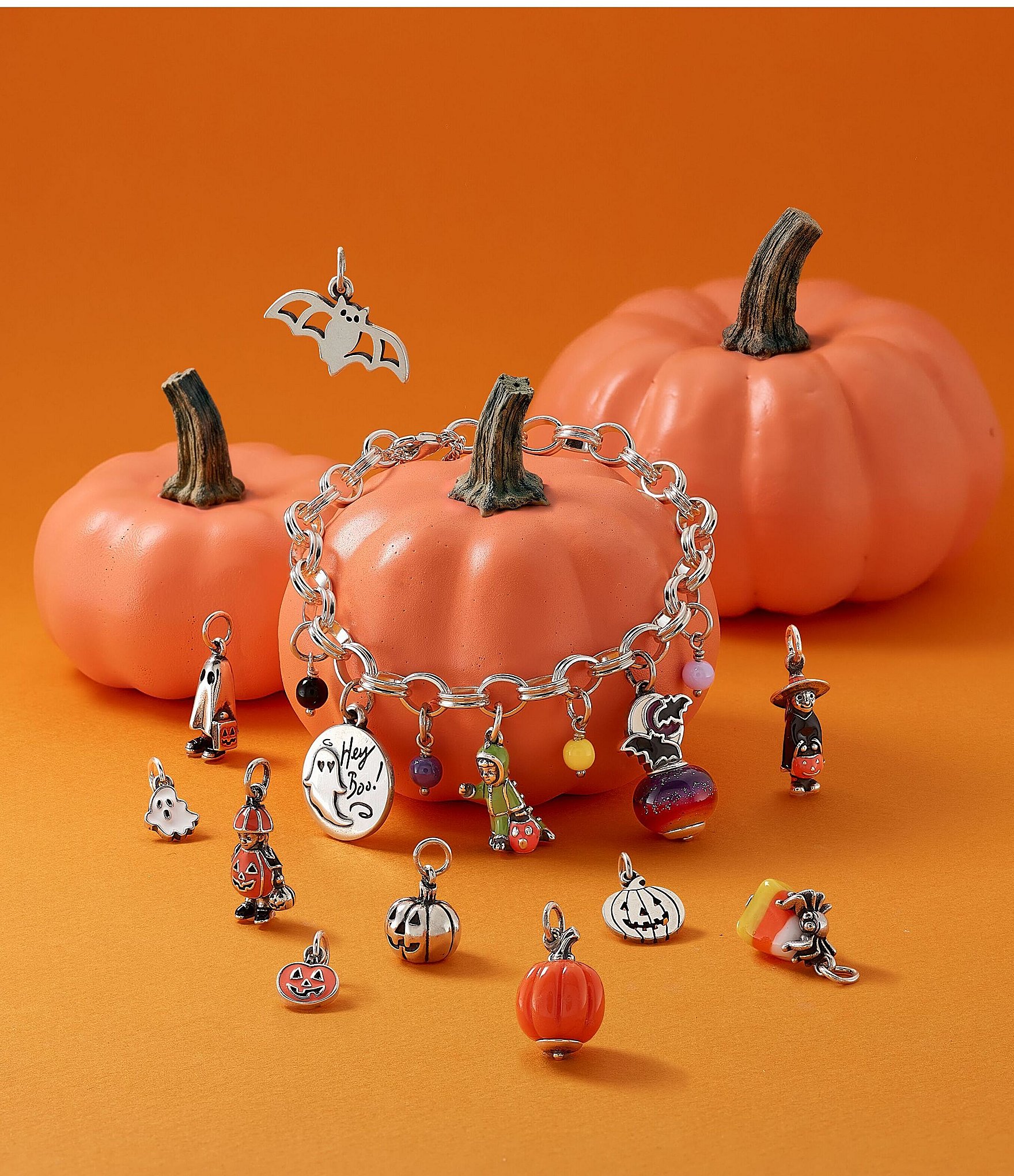 James Avery Pumpkin Jack O'Lantern Charm