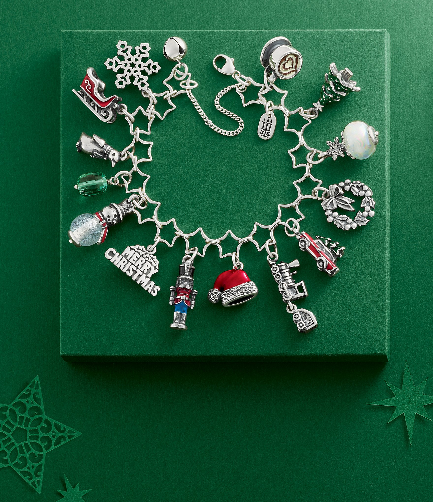 James Avery Jewelry Holiday Wreath Charm