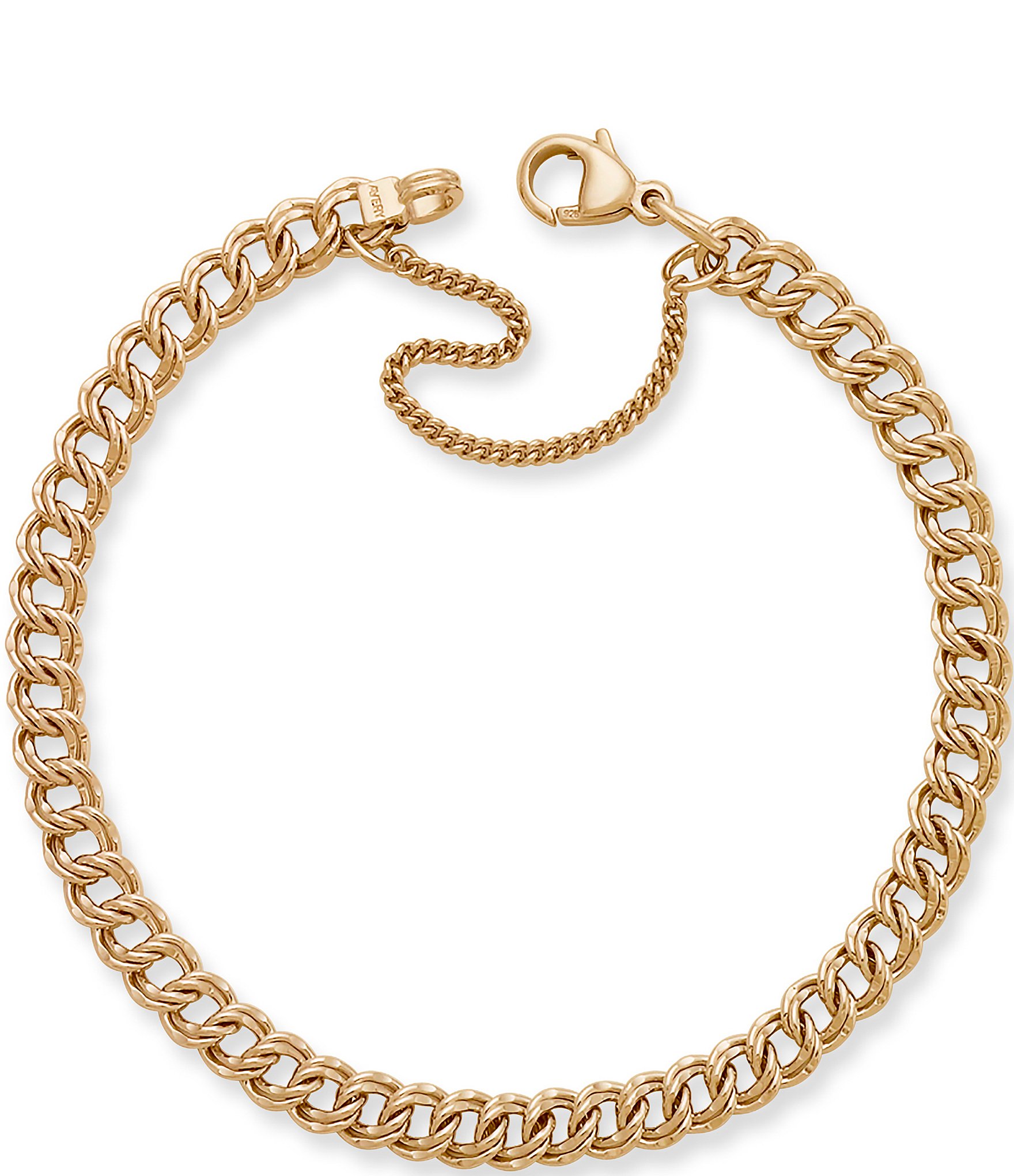 James Avery 14K Gold Star Charm Bracelet - Small