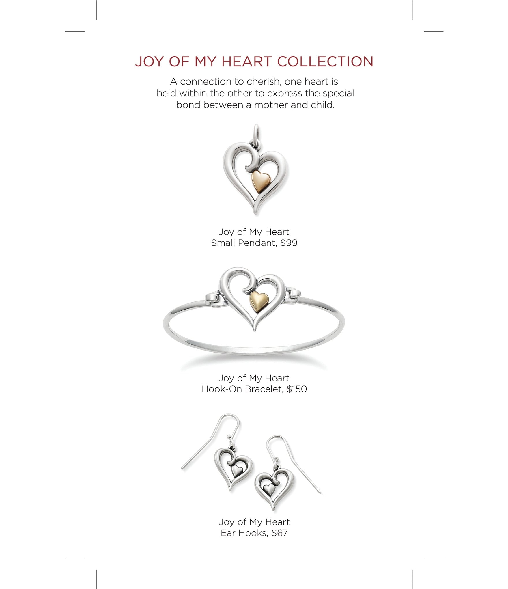 James Avery Joy of My Heart Bracelet