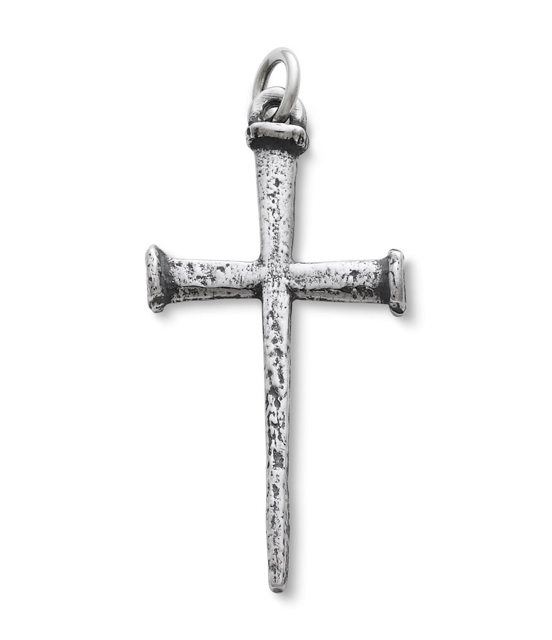 James Avery Large Nail Head Cross Pendant Charm