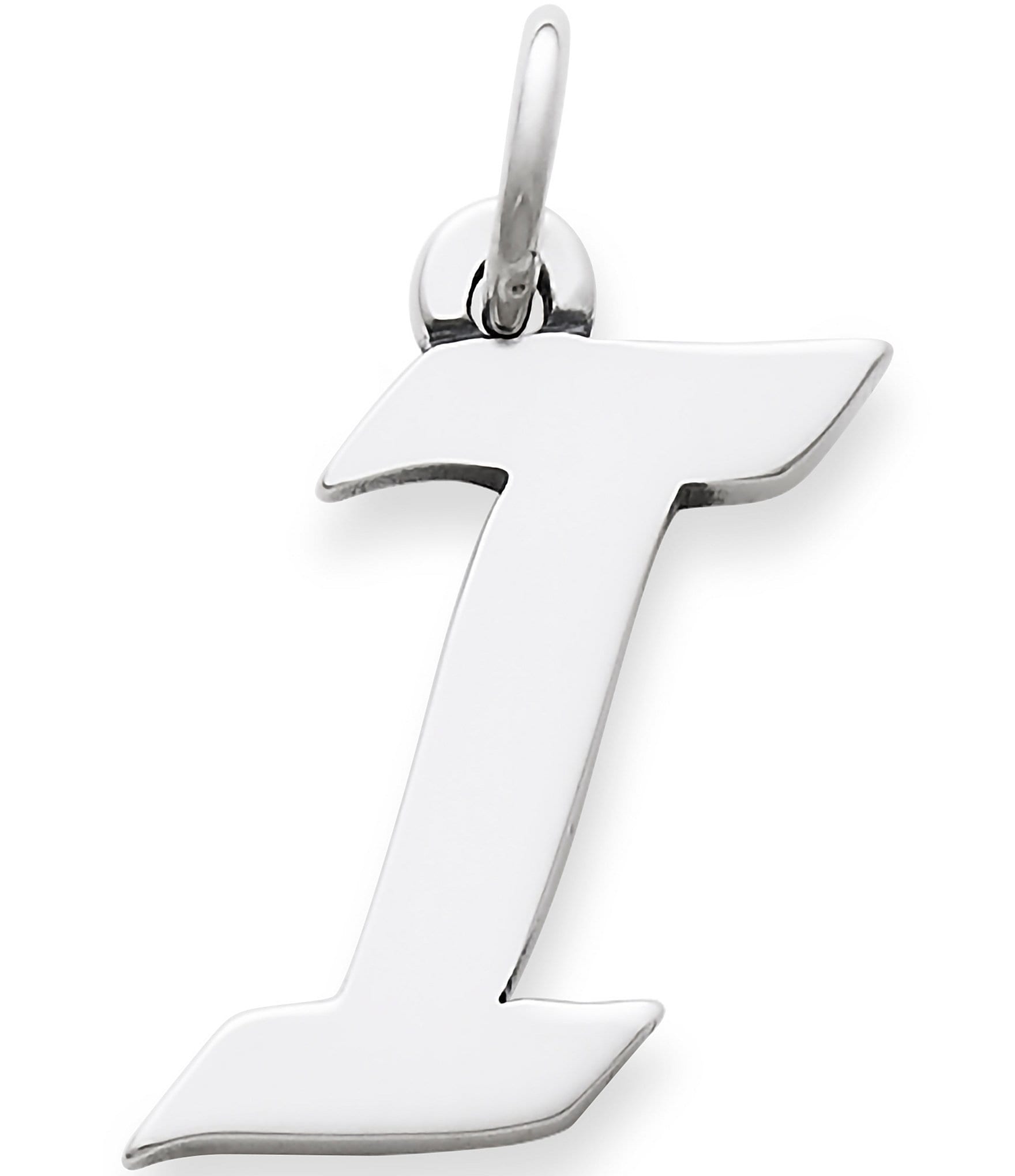 James Avery Large Script Initial Pendant Charm