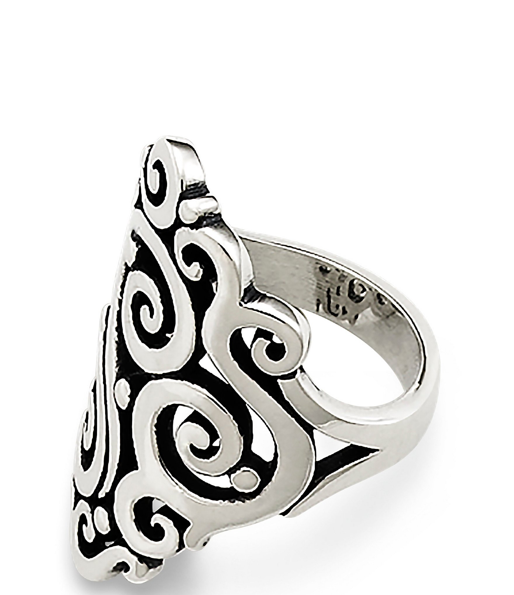 James Avery Sterling Silver Long Sorrento Ring