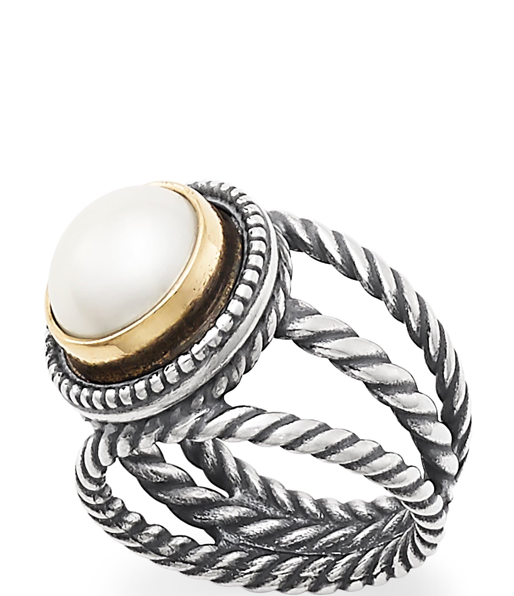 James Avery Marjan Cultured Pearl Ring