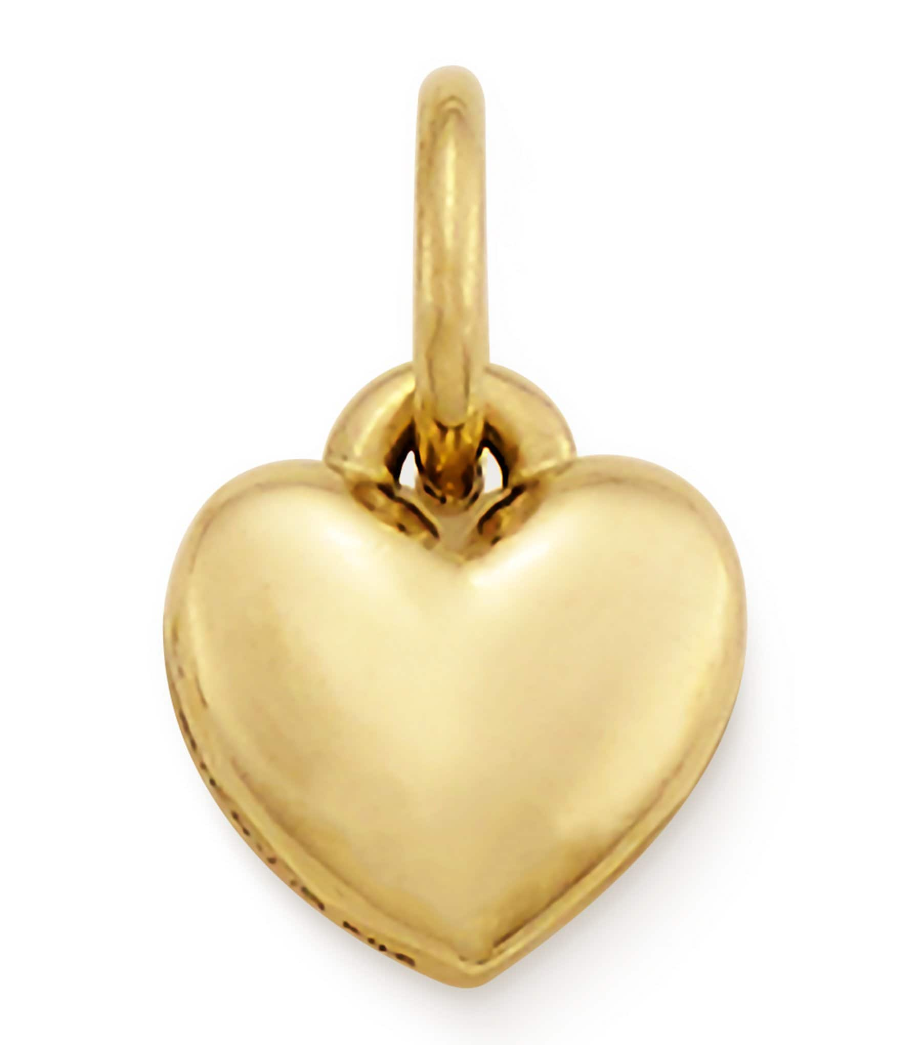 James Avery gold heart store charm