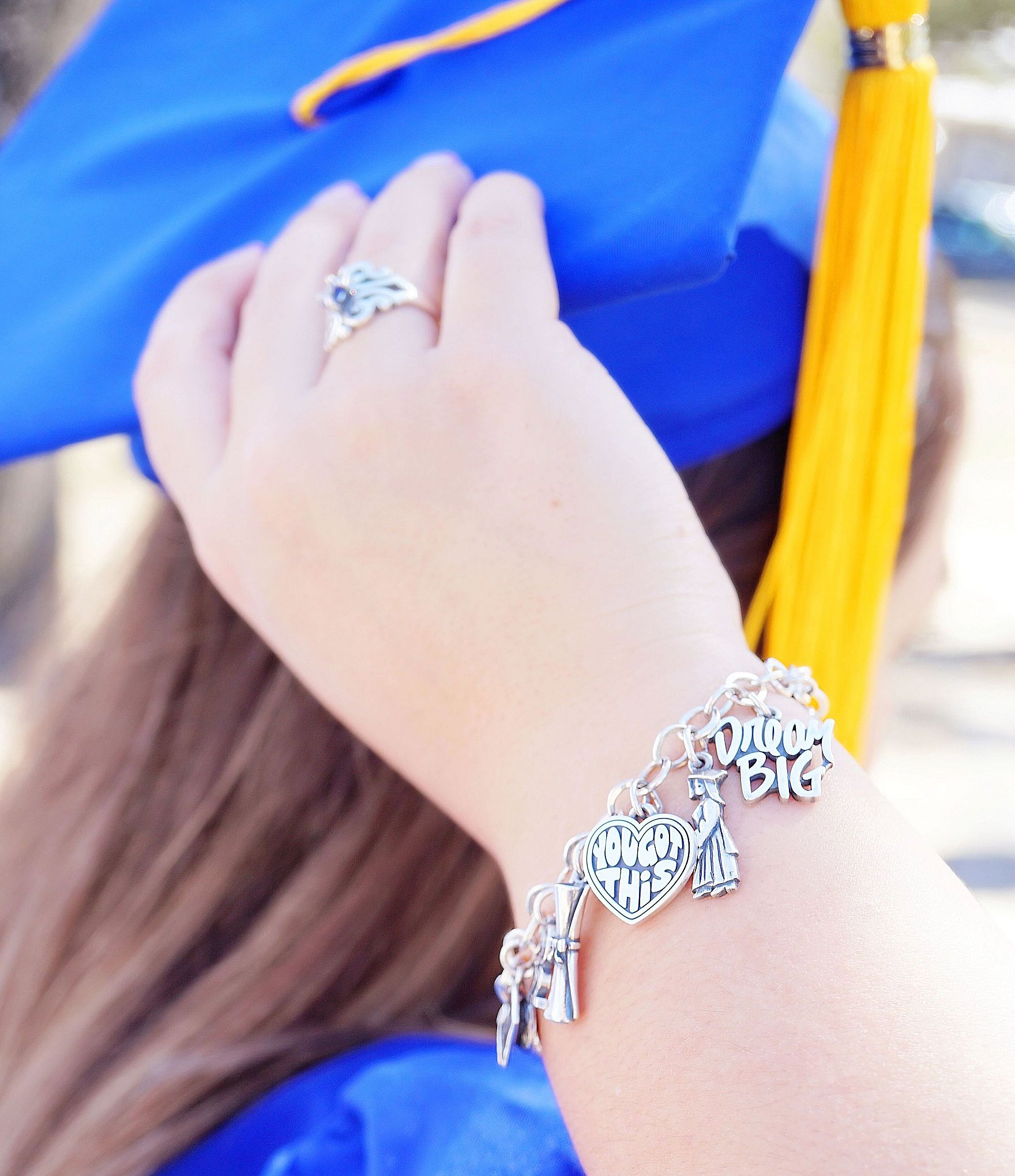 James Avery Mortarboard Graduation Charm