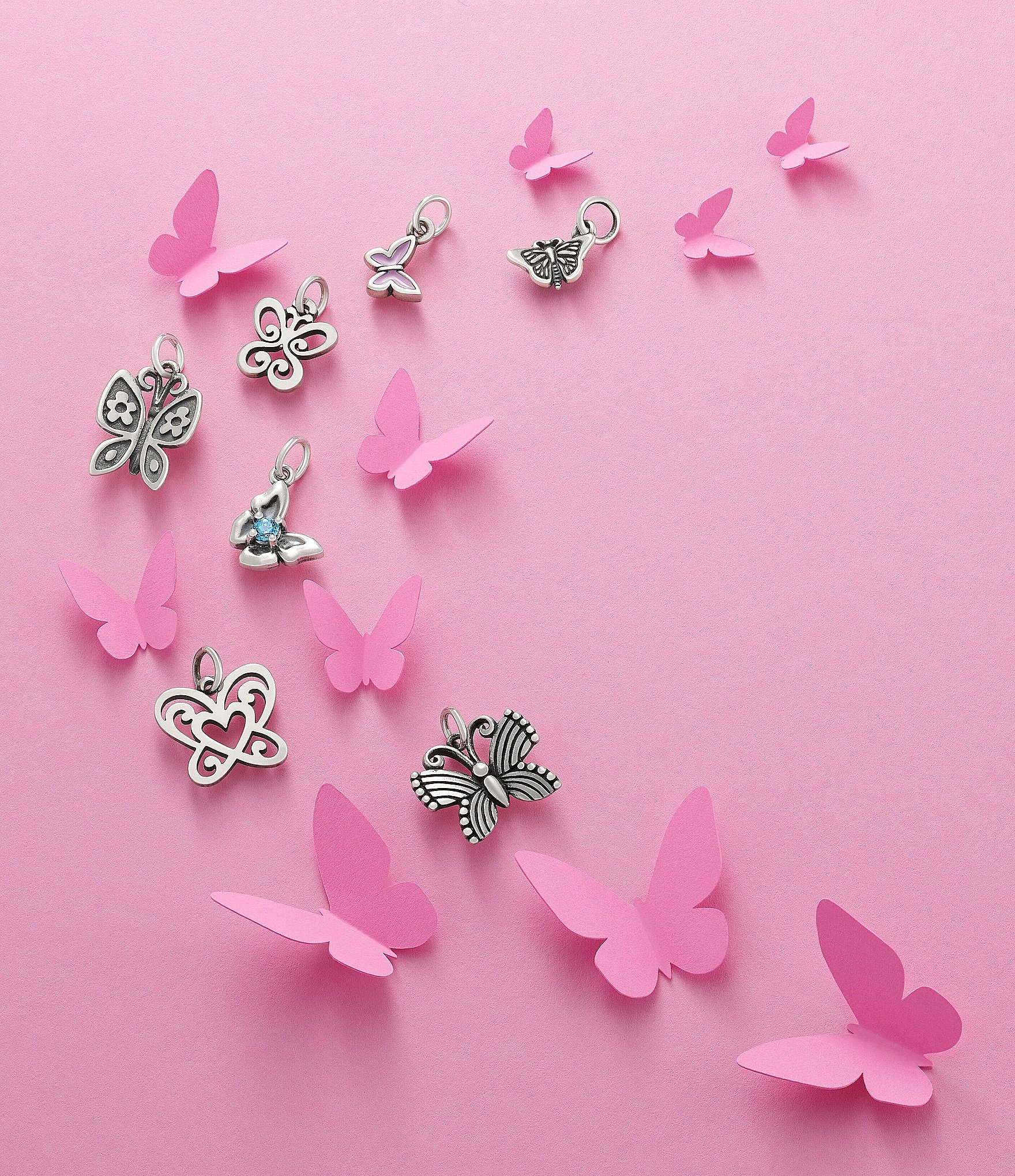 James Avery Open Butterfly Charm