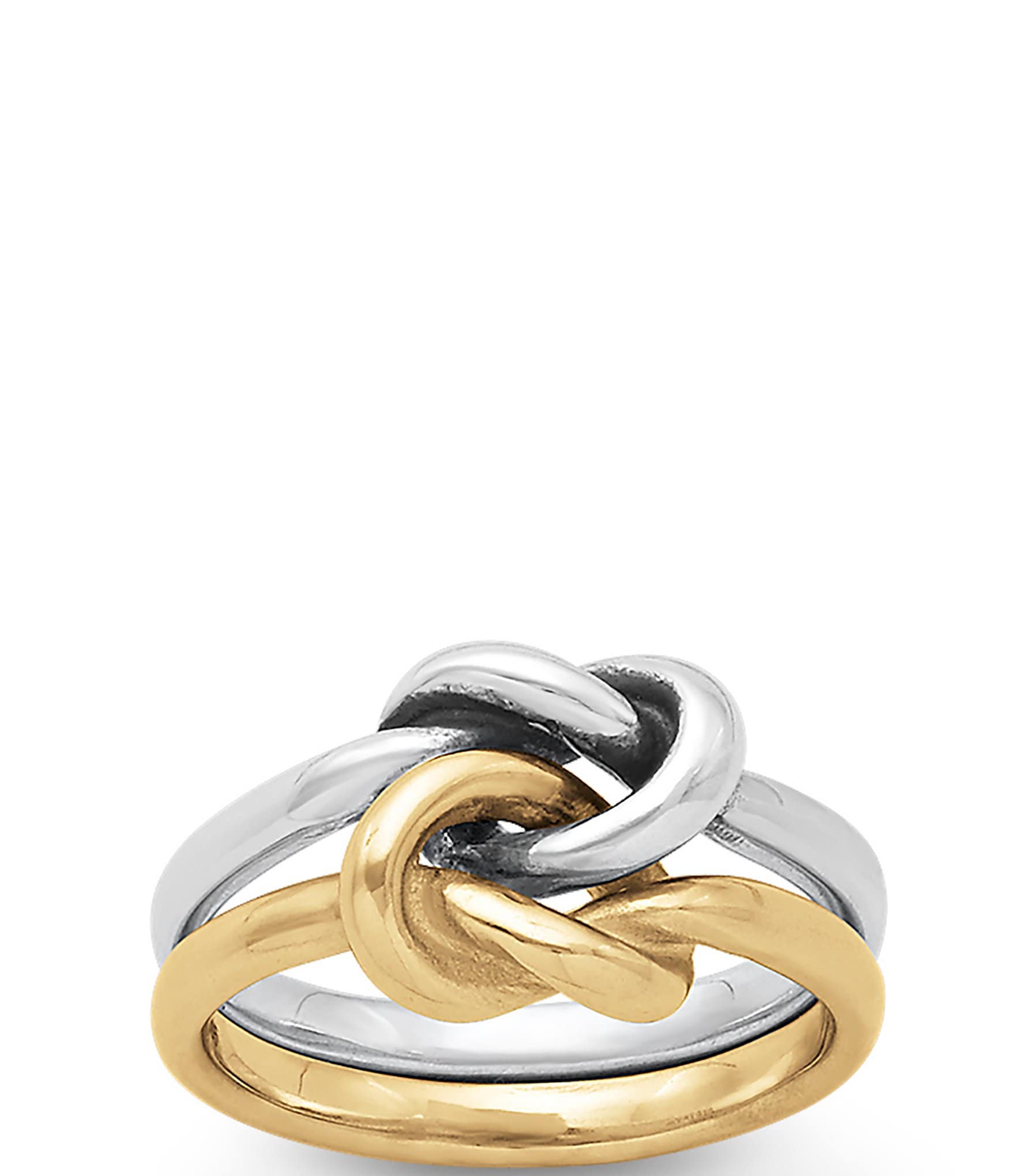 Kojis 9ct Gold Vintage Lovers Knot Ring | Liberty