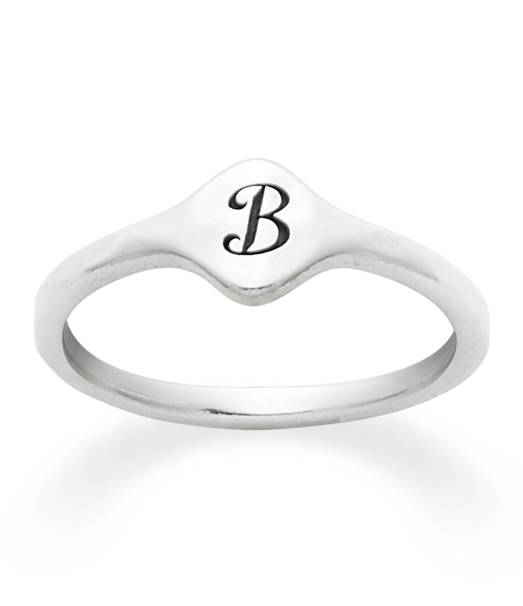 James Avery Petite Signet Initial Ring