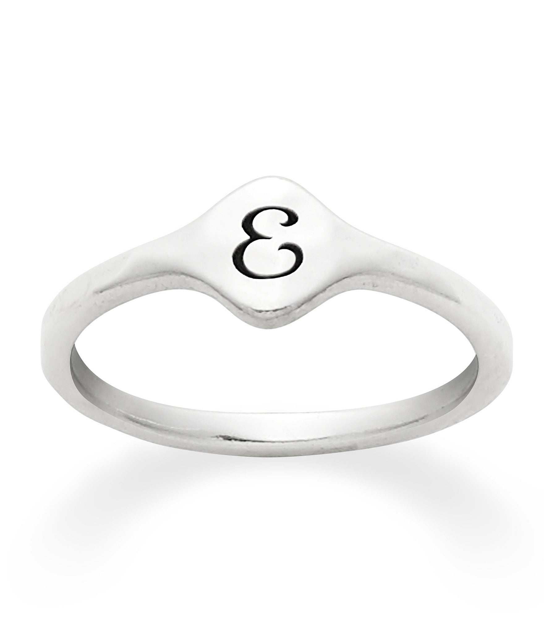 James Avery Petite Signet Initial Ring