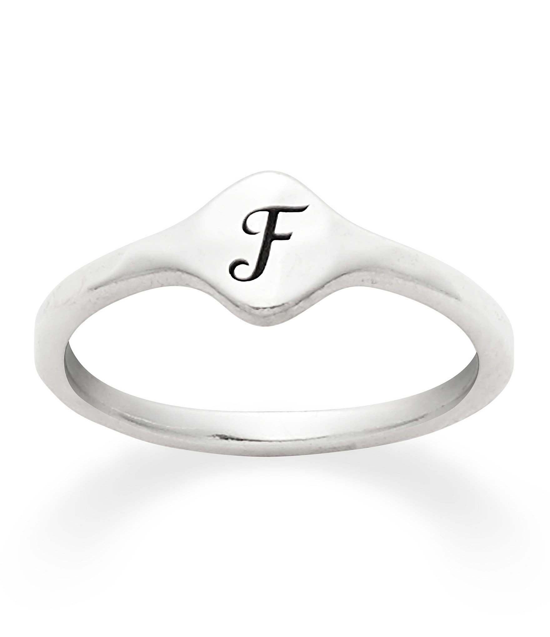 James Avery Petite Signet Initial Ring