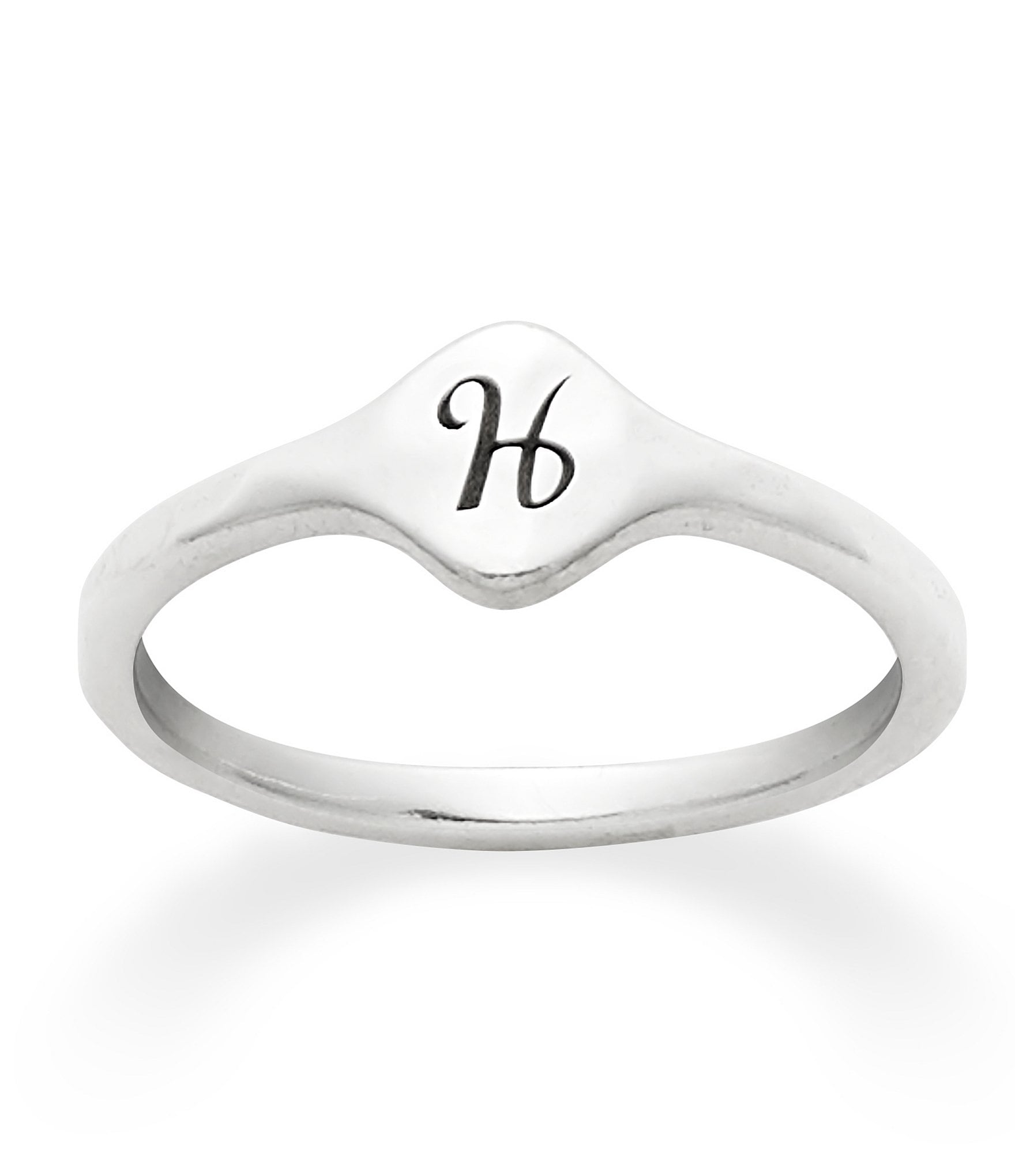 James Avery Petite Signet Initial Ring