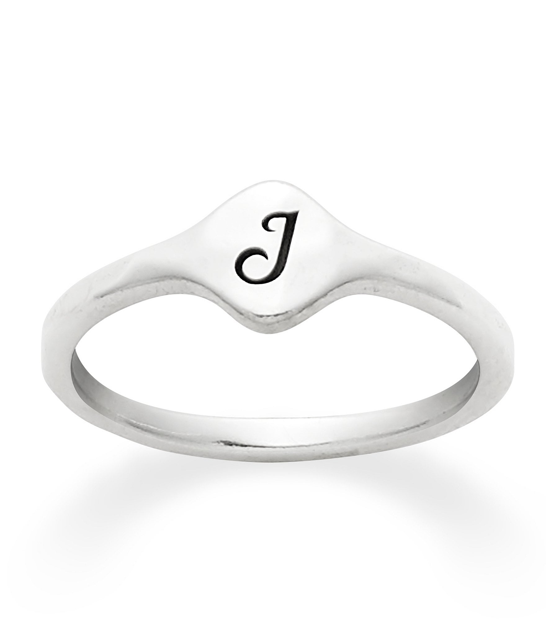 James Avery Petite Signet Initial Ring