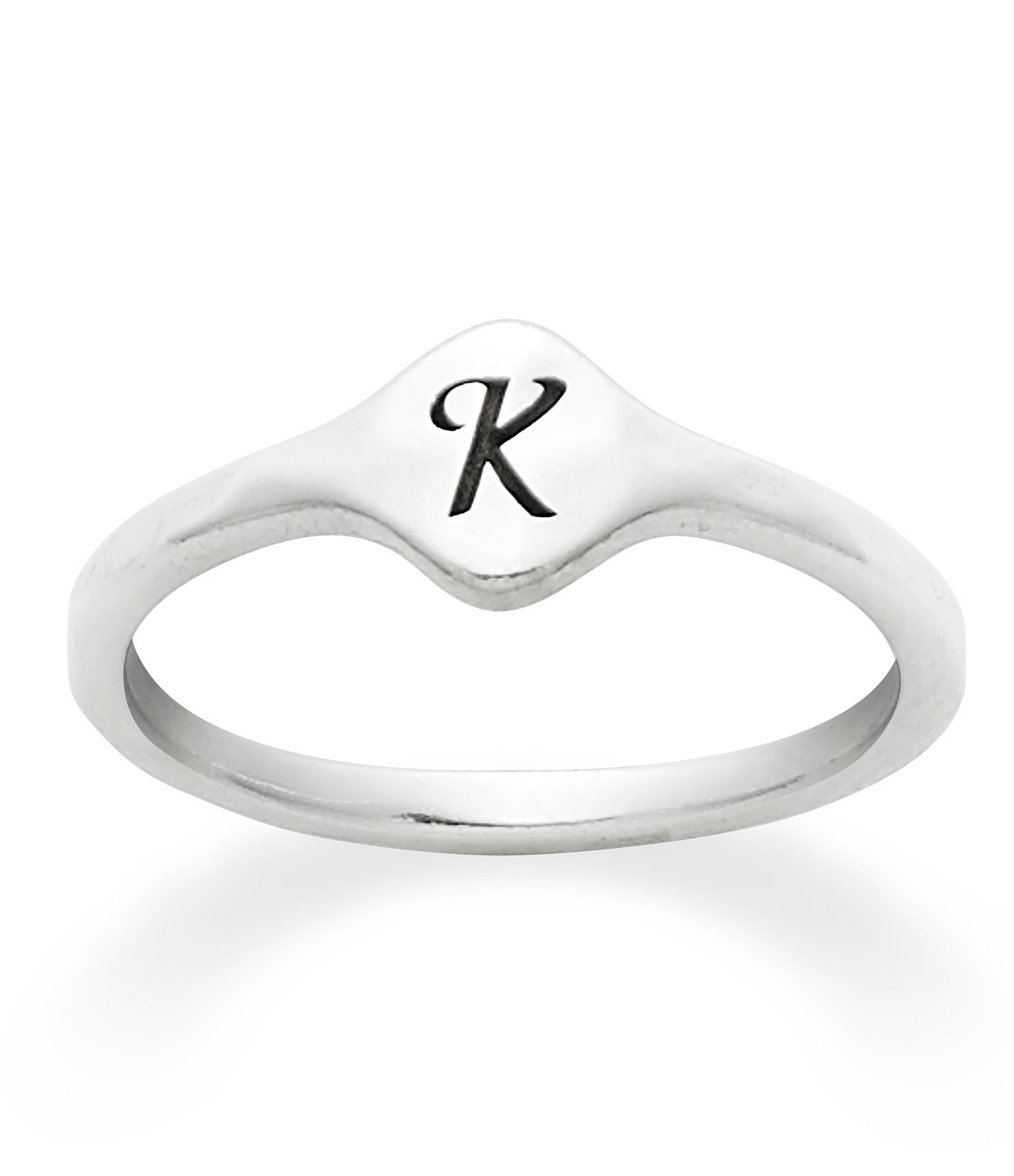 James Avery Petite Signet Initial Ring