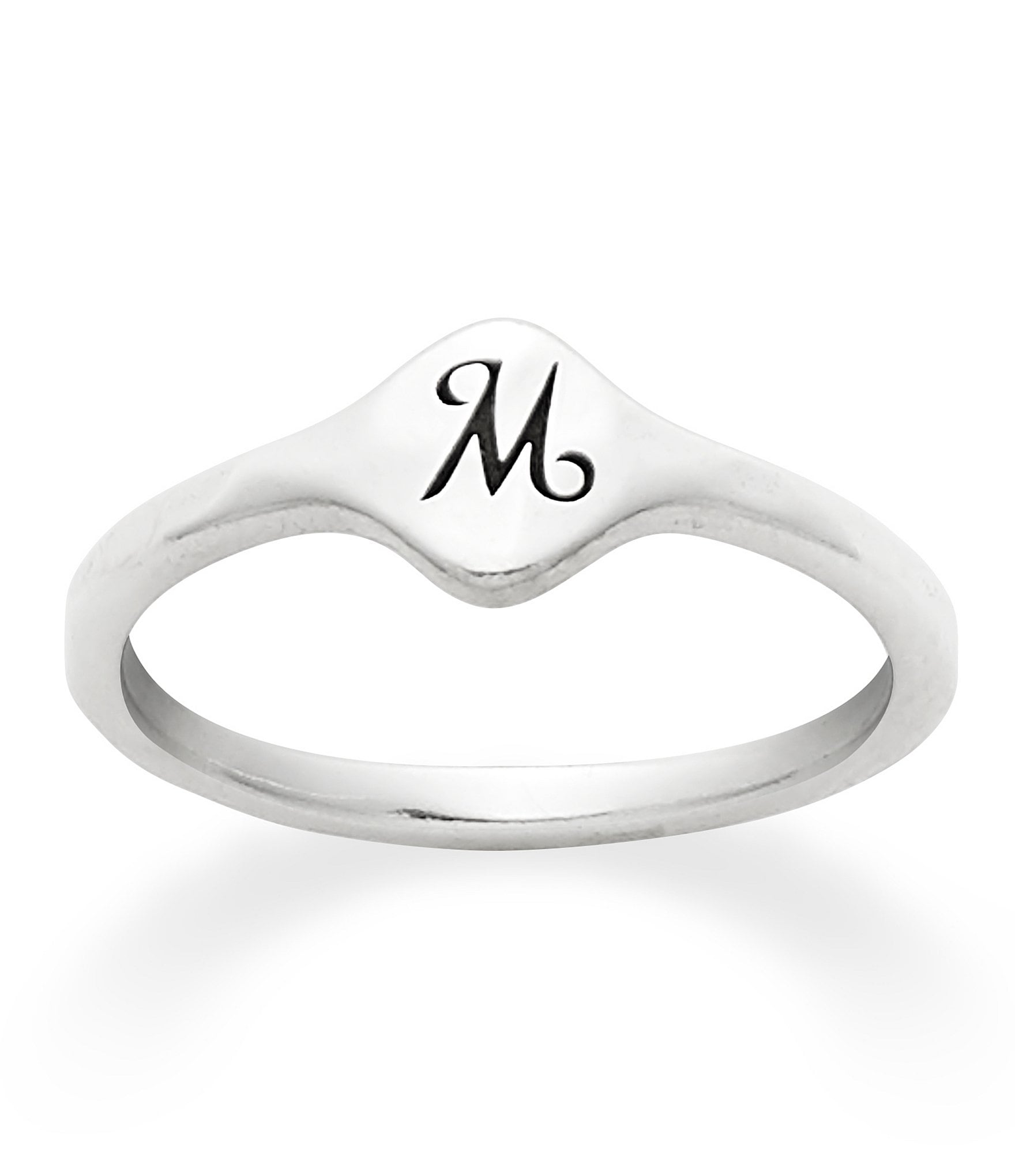 James Avery Petite Signet Initial Ring