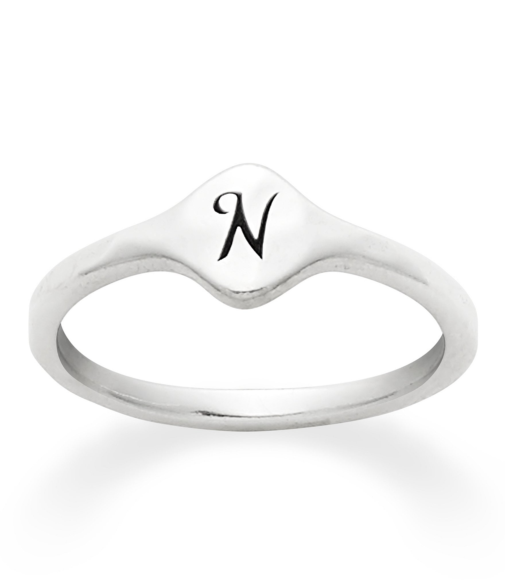 James Avery Petite Signet Initial Ring