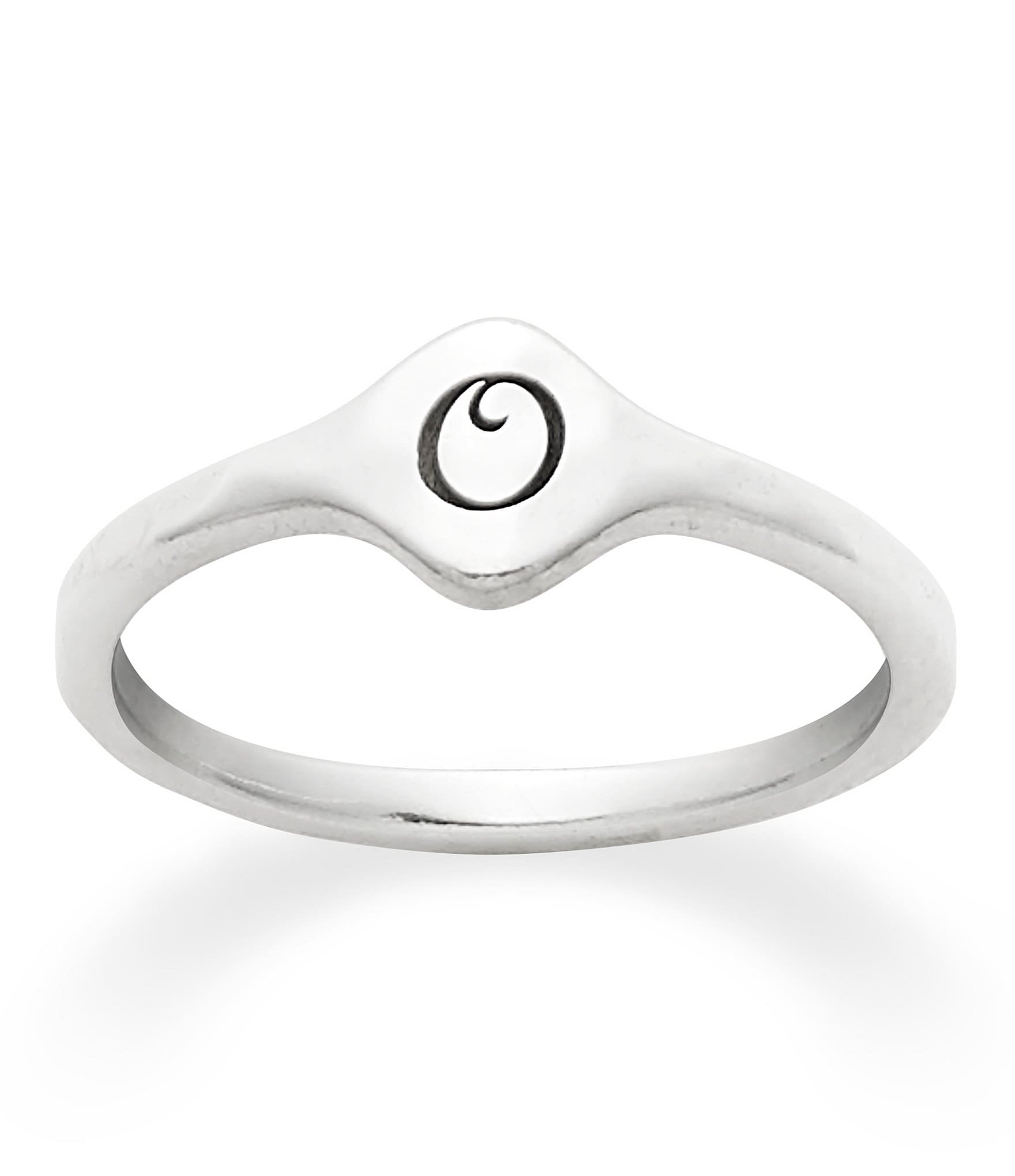 James Avery Petite Signet Initial Ring