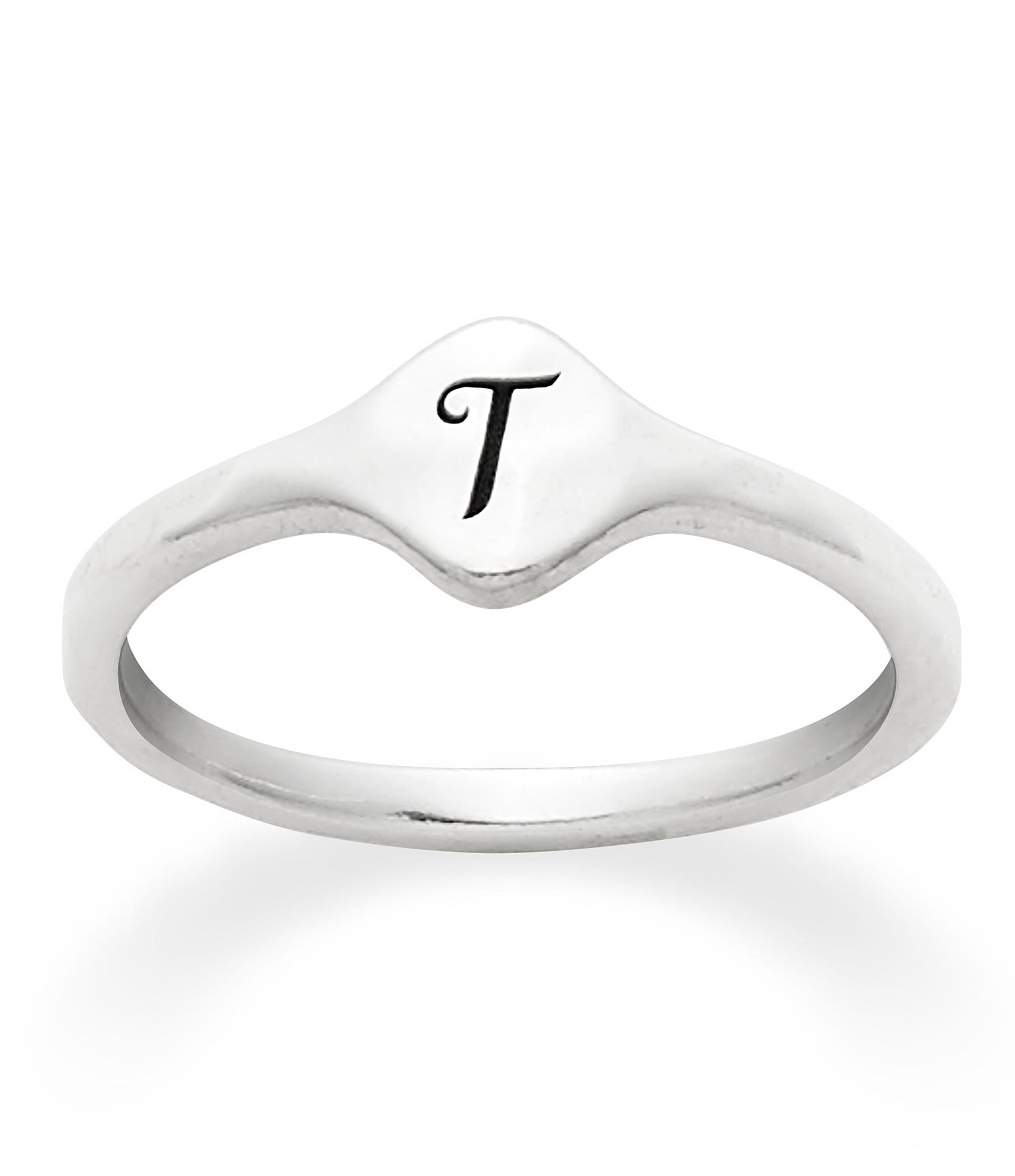 James Avery Petite Signet Initial Ring