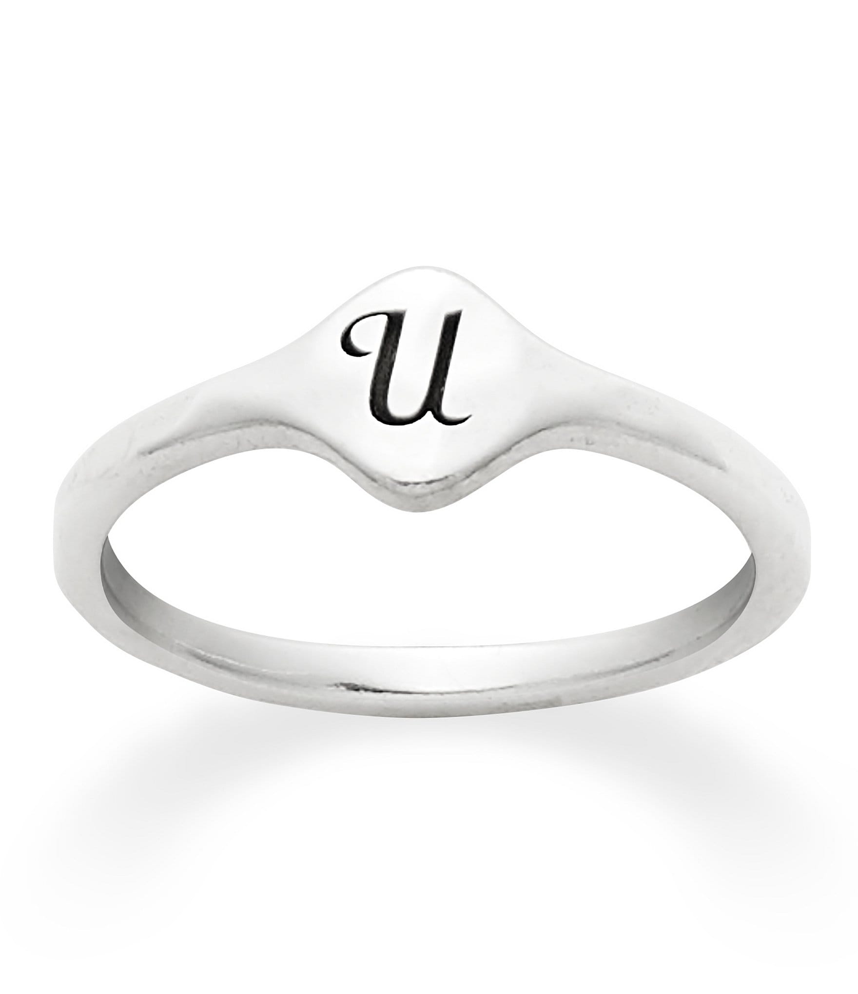 James Avery Petite Signet Initial Ring