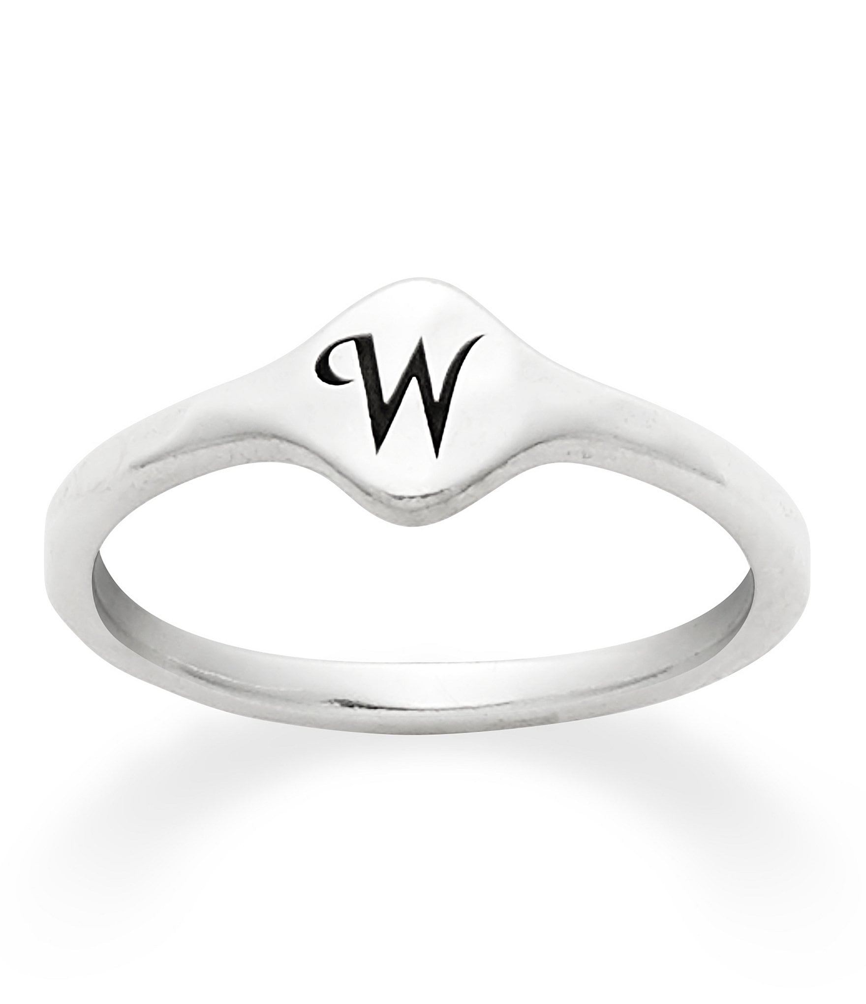 James Avery Petite Signet Initial Ring