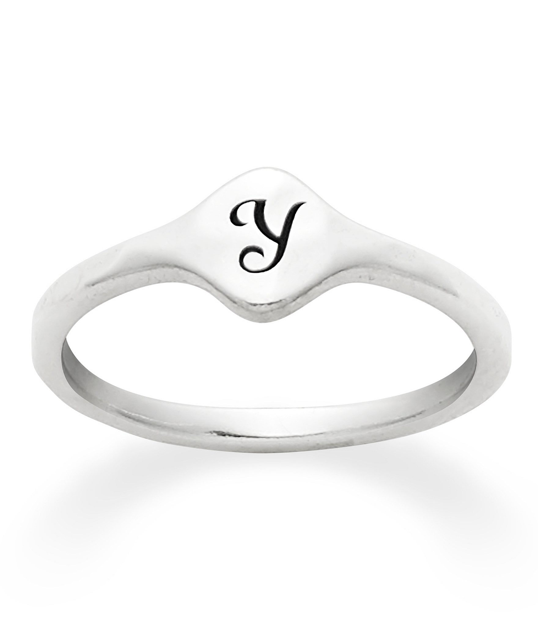 James Avery Petite Signet Initial Ring