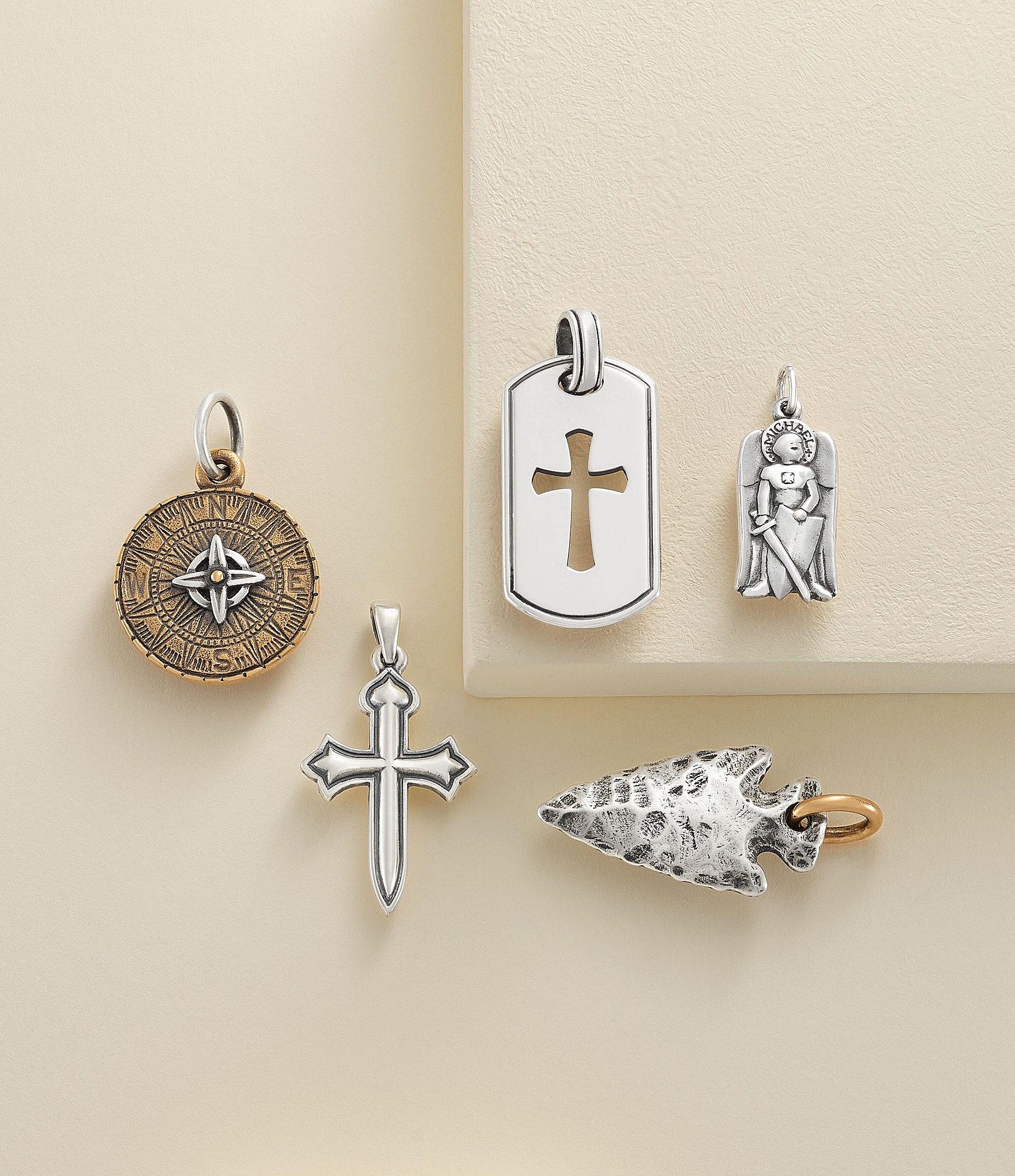 James Avery Point The Way Sterling Silver Pendant Charm