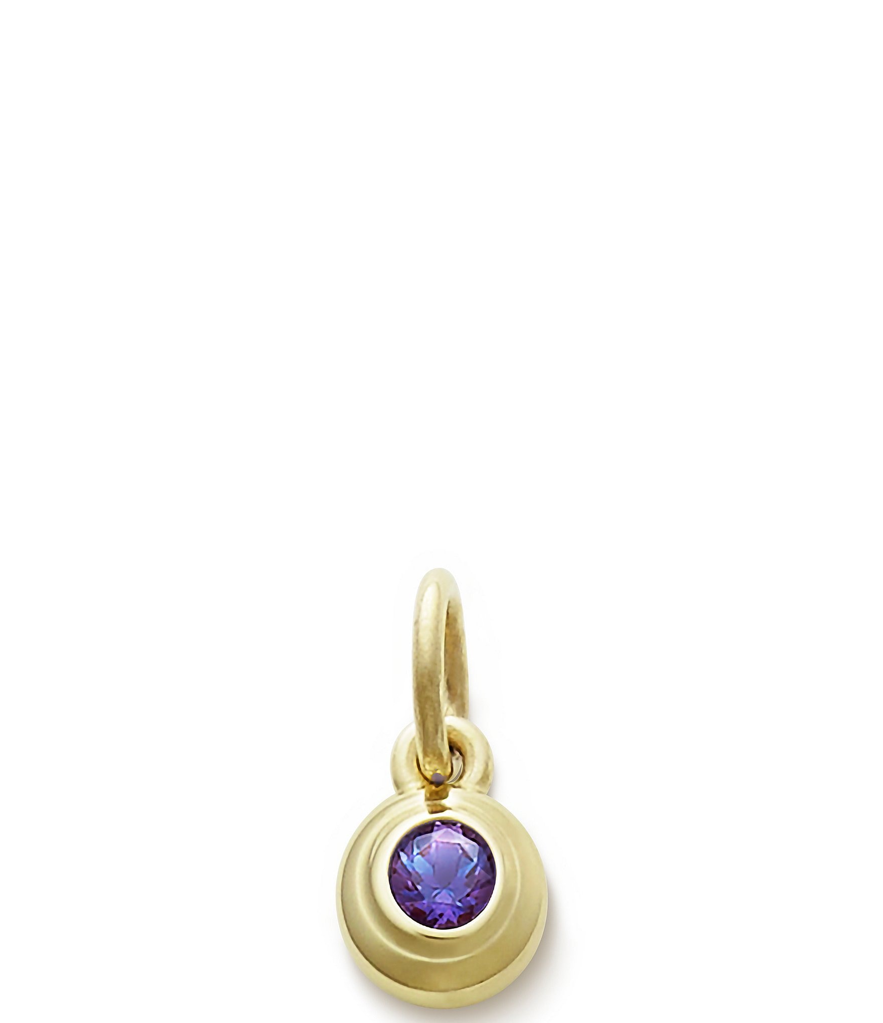 James Avery 14K Gold Remembrance Gold Lab Created Birthstone Charm