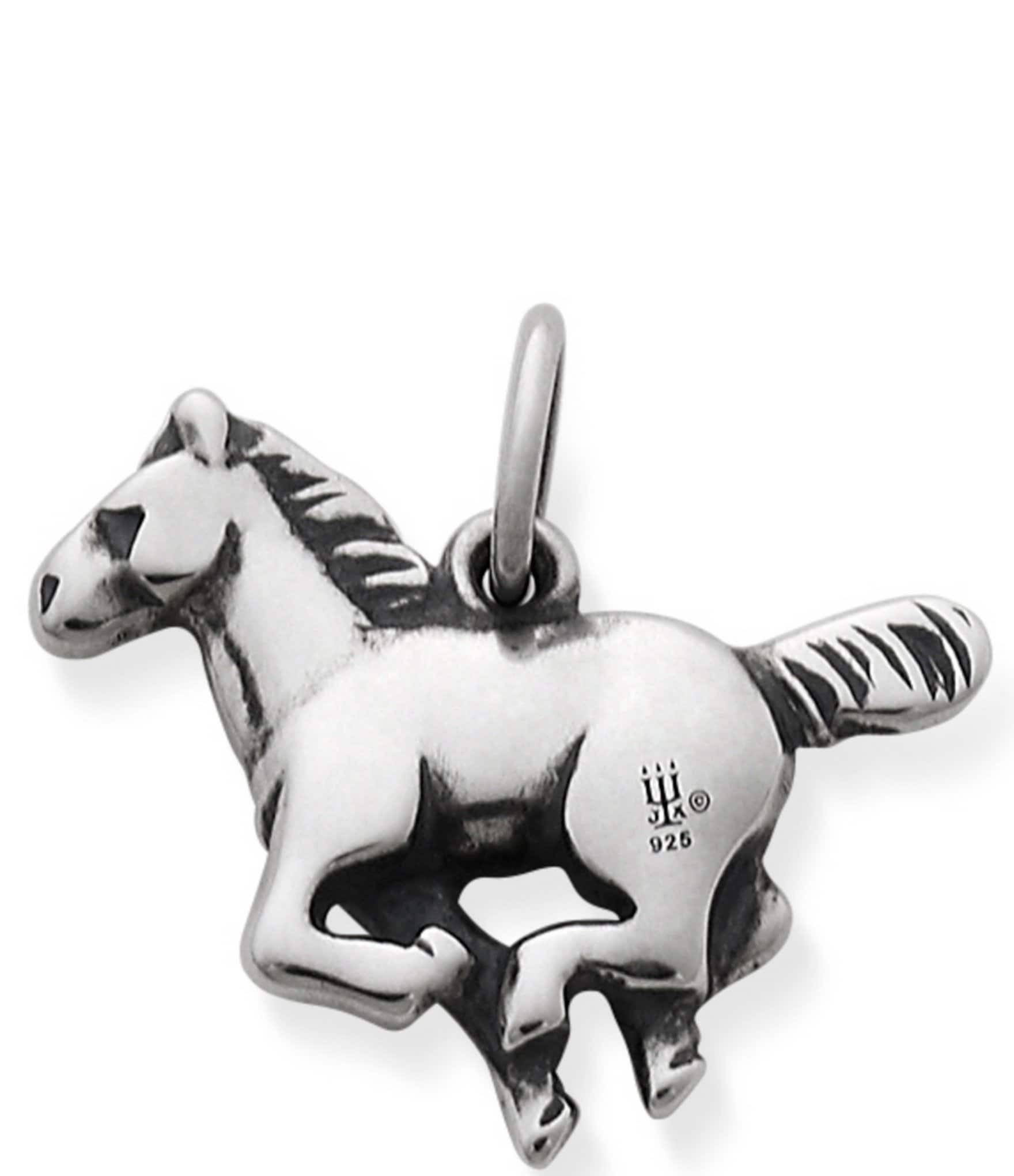 James Avery Running Horse Sterling Silver Charm