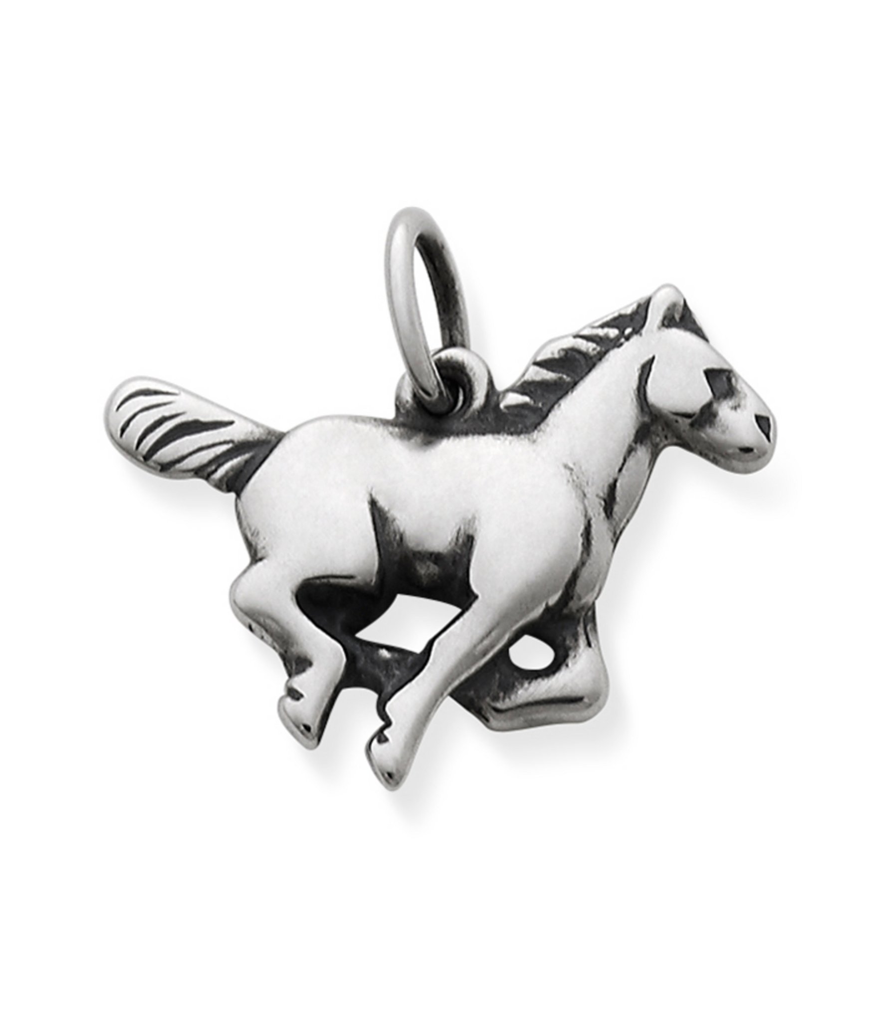 GALLOPING HORSE - Sterling Silver S925 European Charm & Gift Pouch