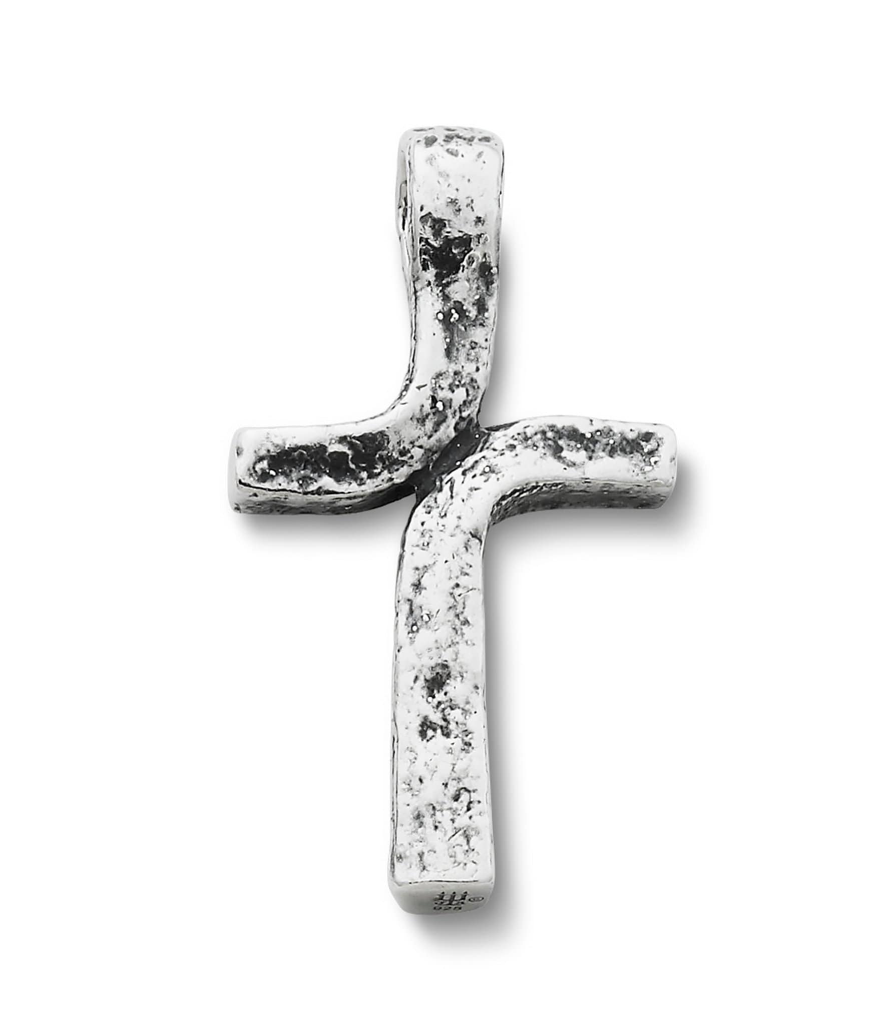 James Avery Rustic Cross Sterling Silver Pendant