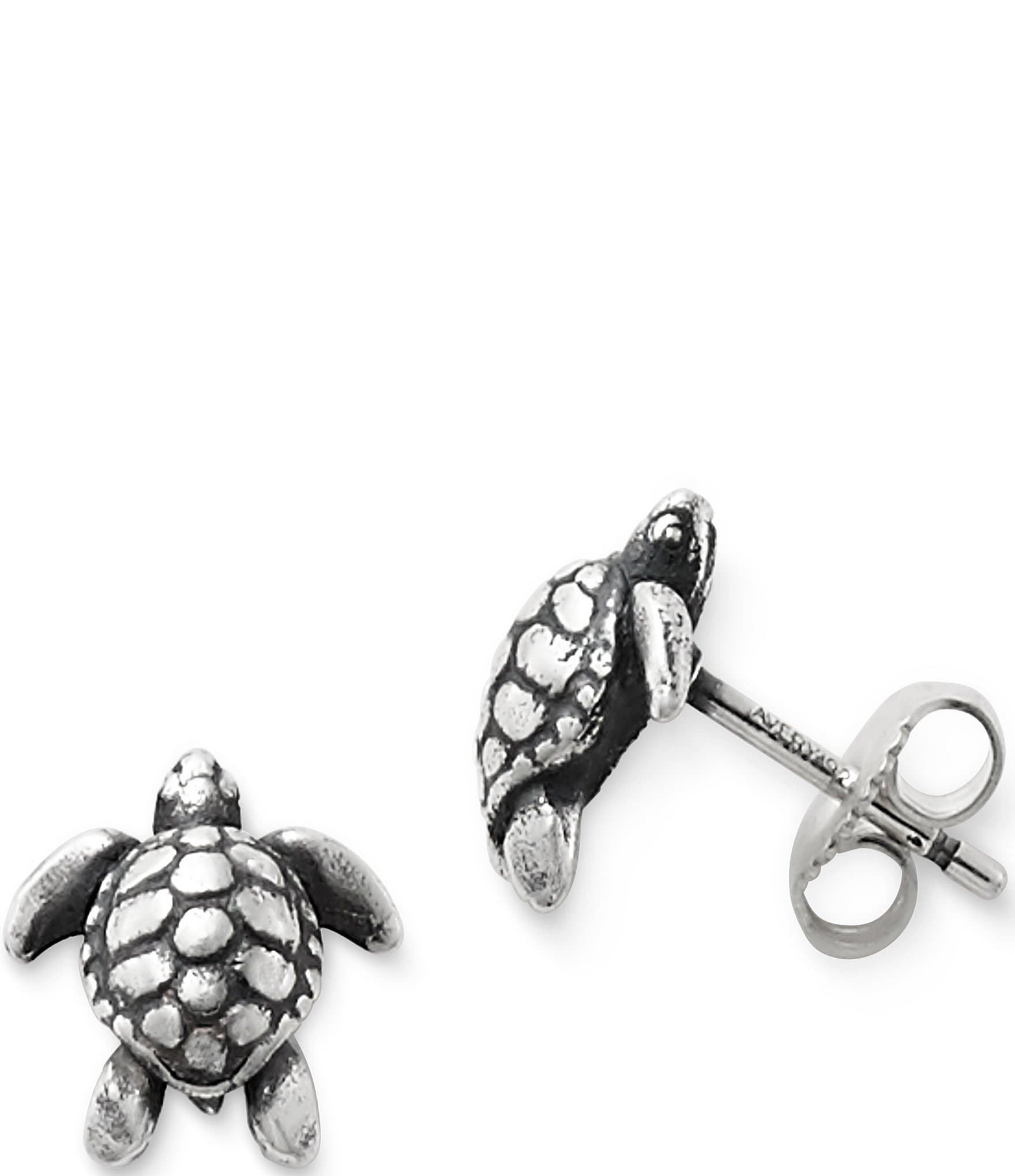 James Avery Sea Turtle Earrings