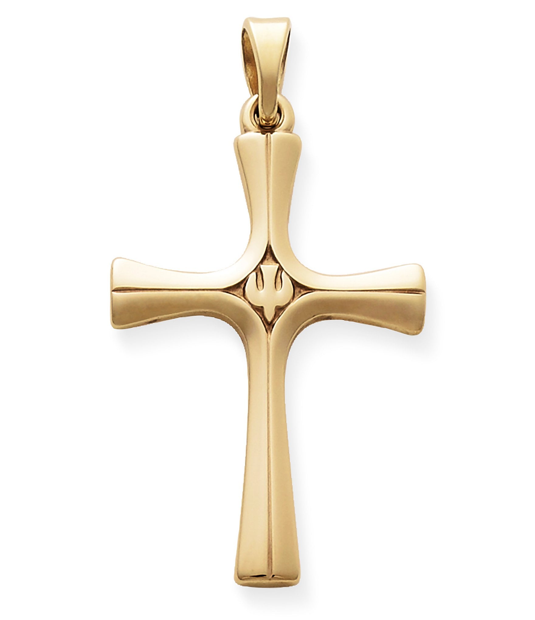 James Avery 14K Gold Serenity Cross Charm