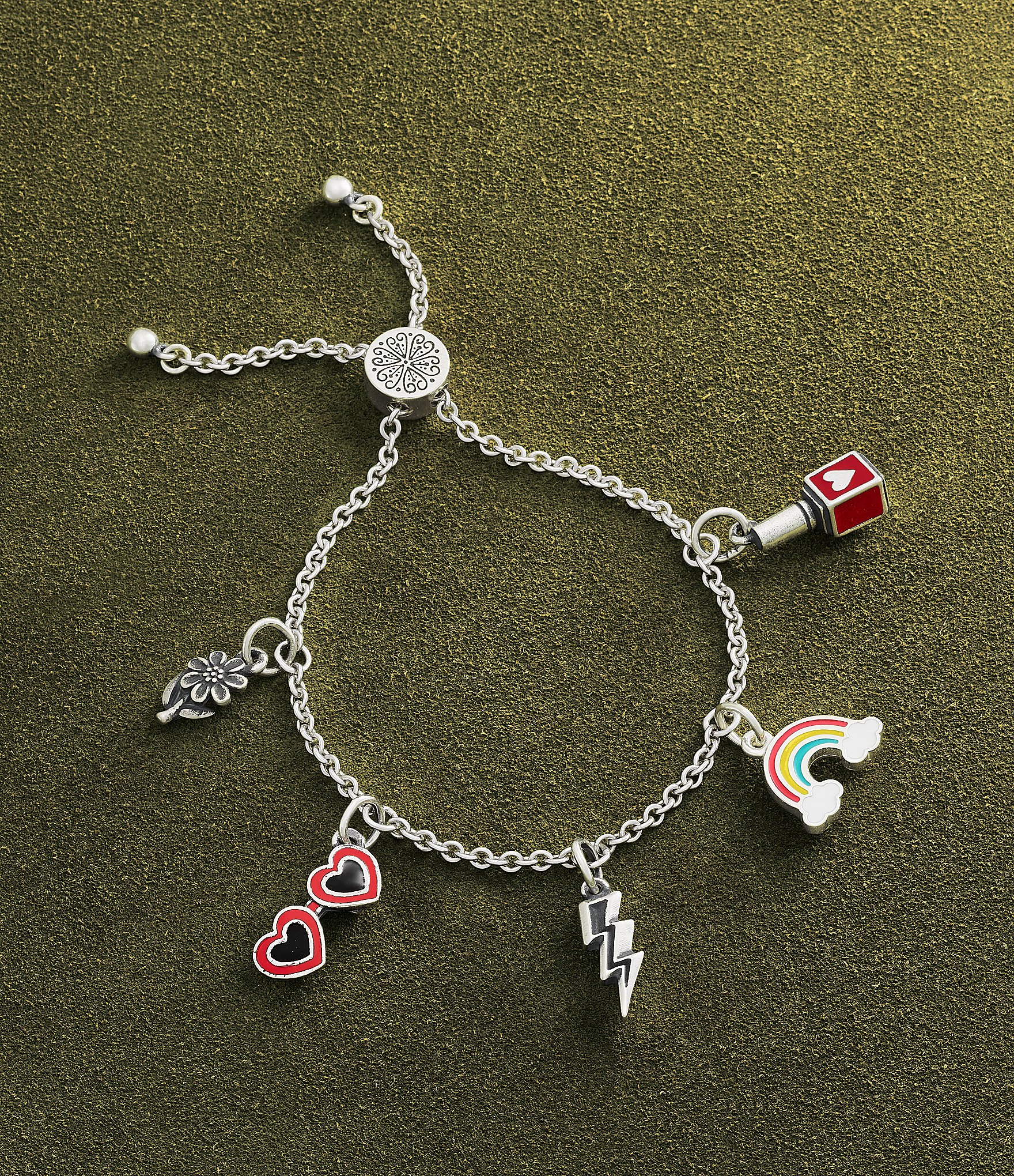 James Avery Slider Charm Bracelet