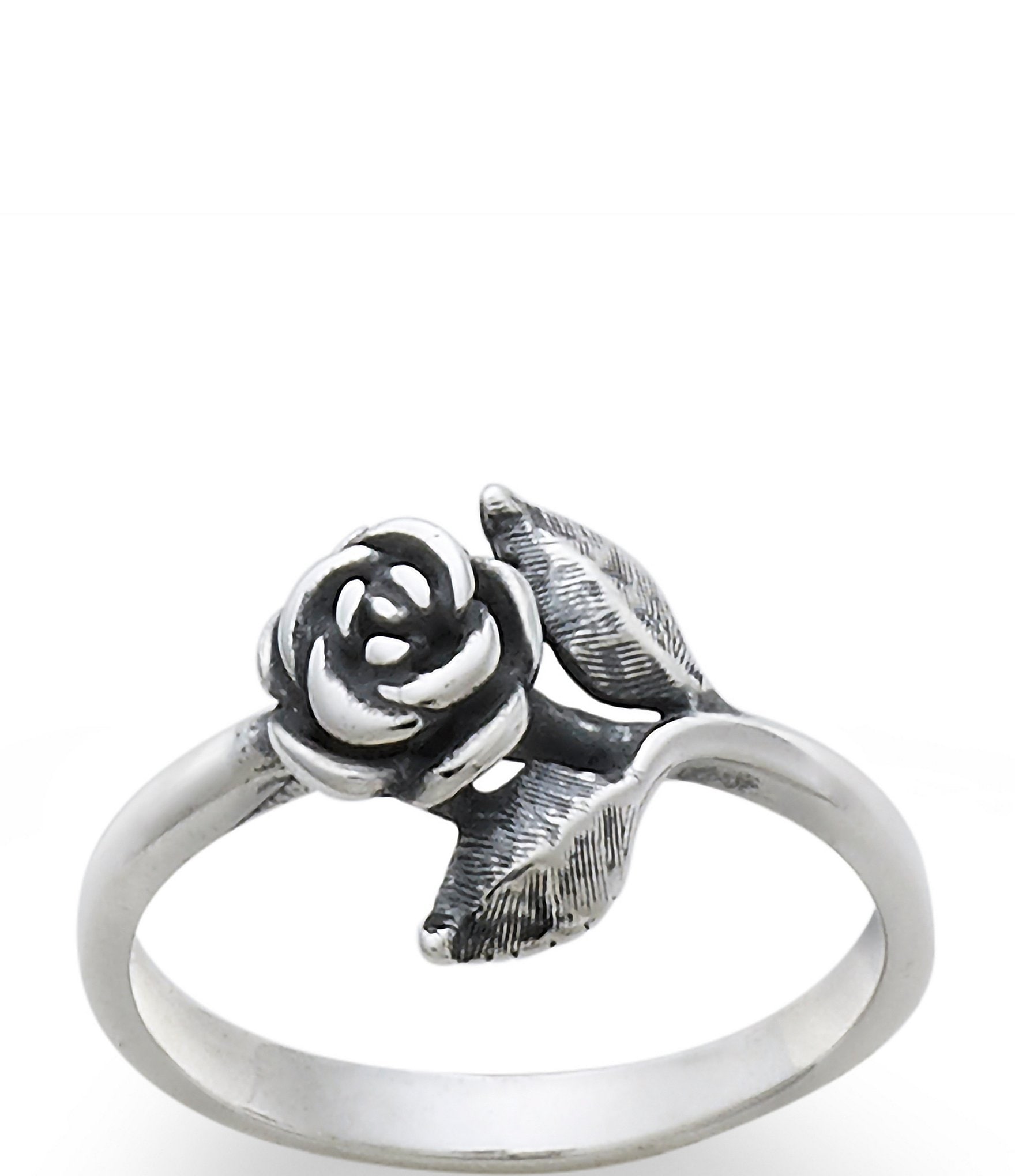 Buy valentine day special Silver Ring with Red Rose Ring Box Online at Best  Price | Od