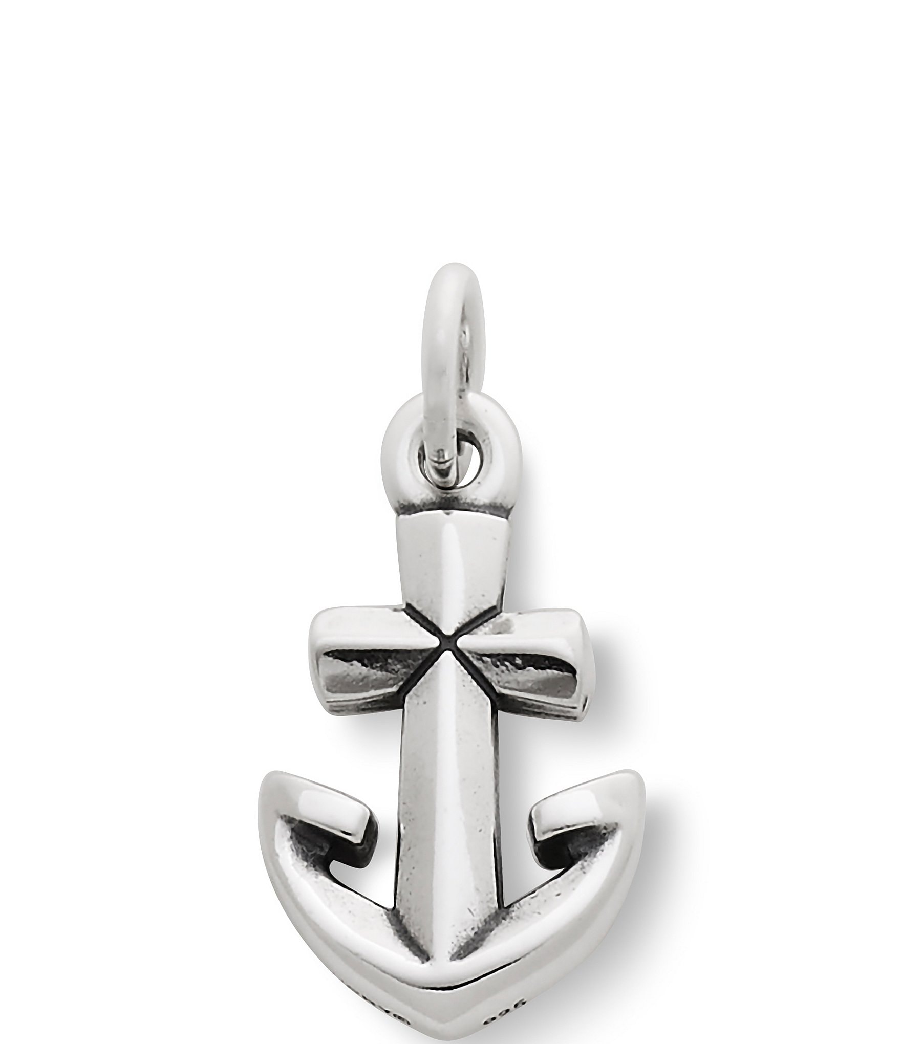 James Avery Sterling Silver Anchor Cross Charm | Dillards