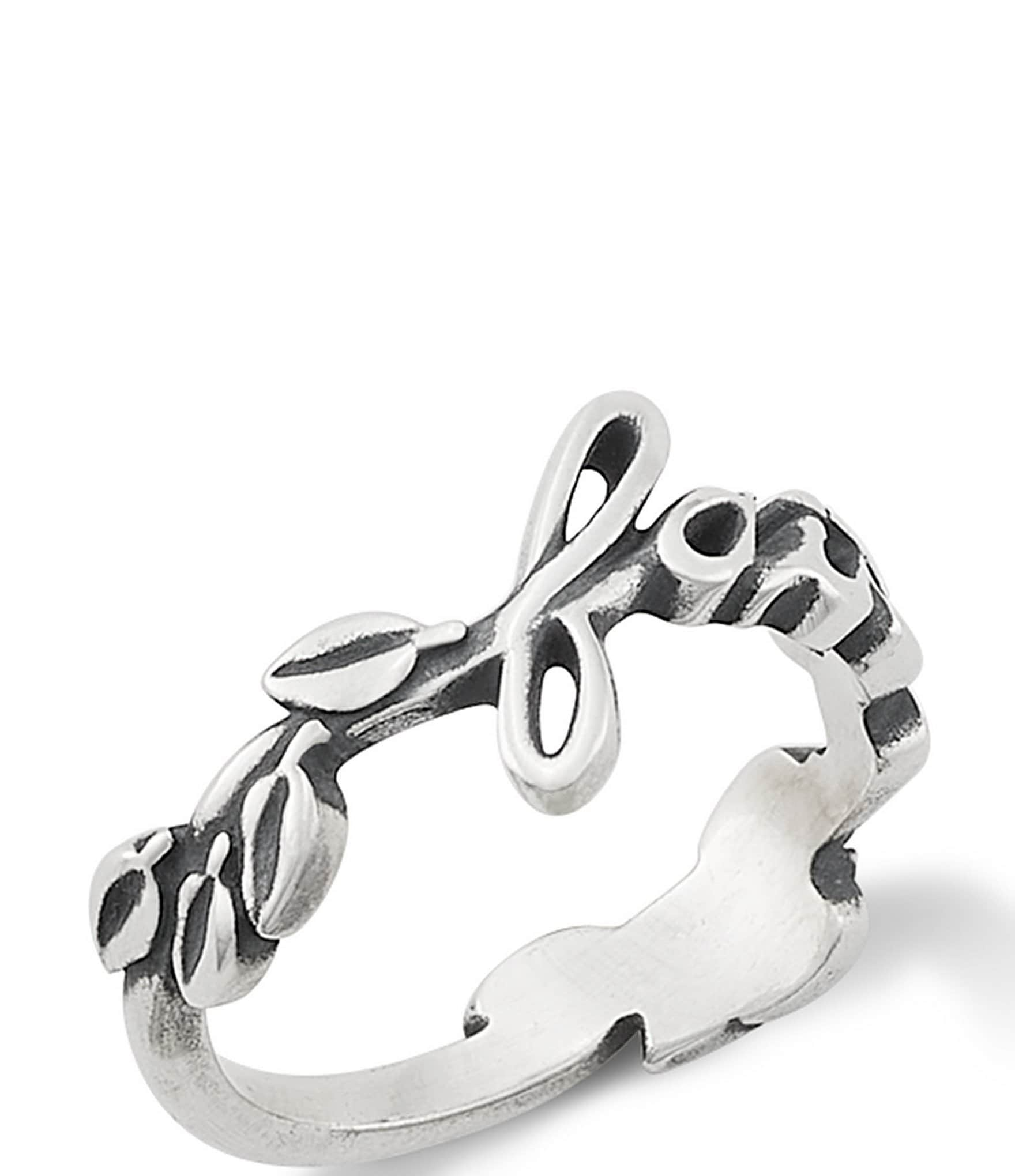 James Avery Sterling Silver Faith Ring