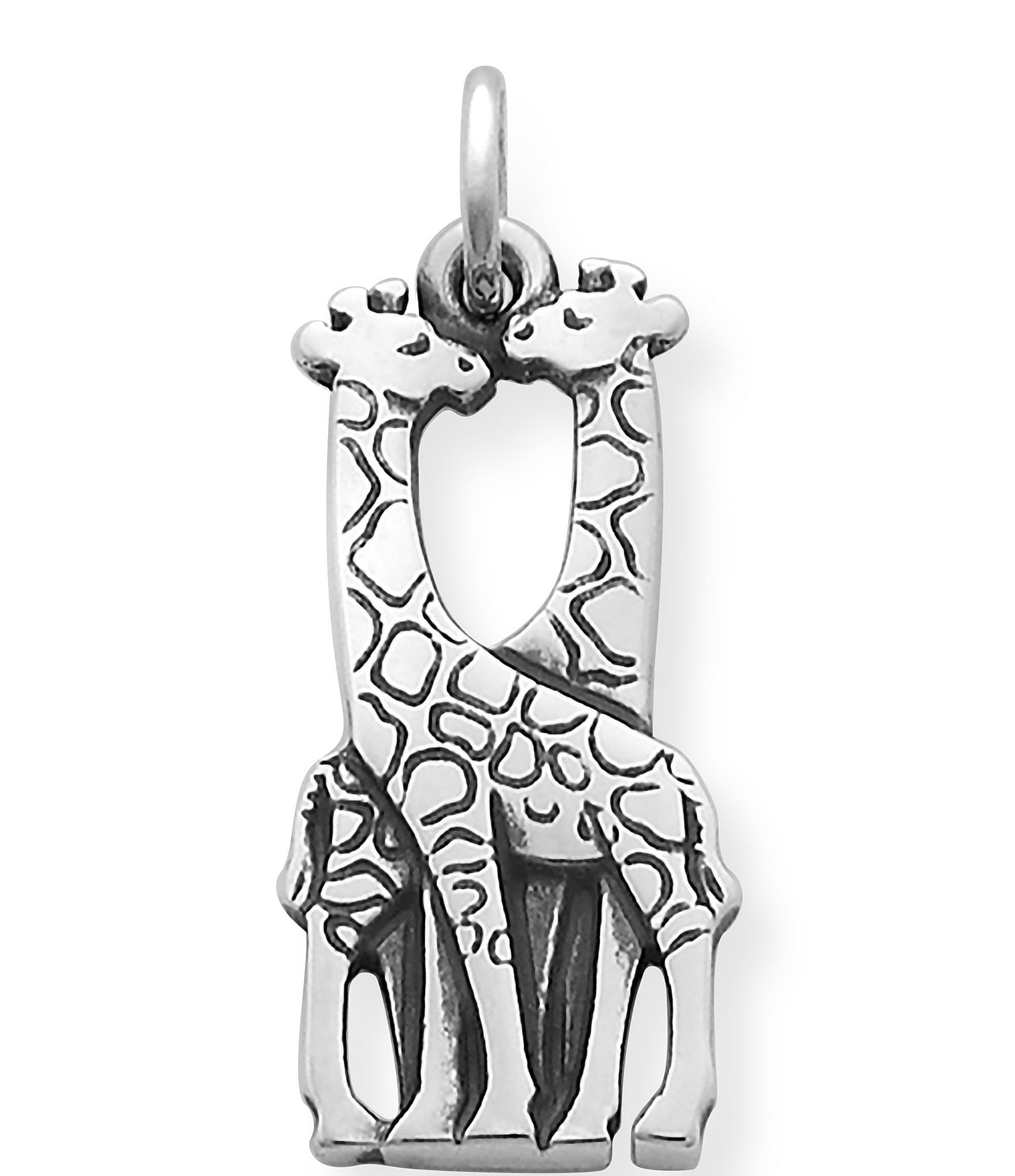 James Avery Sterling Silver Giraffes Charm