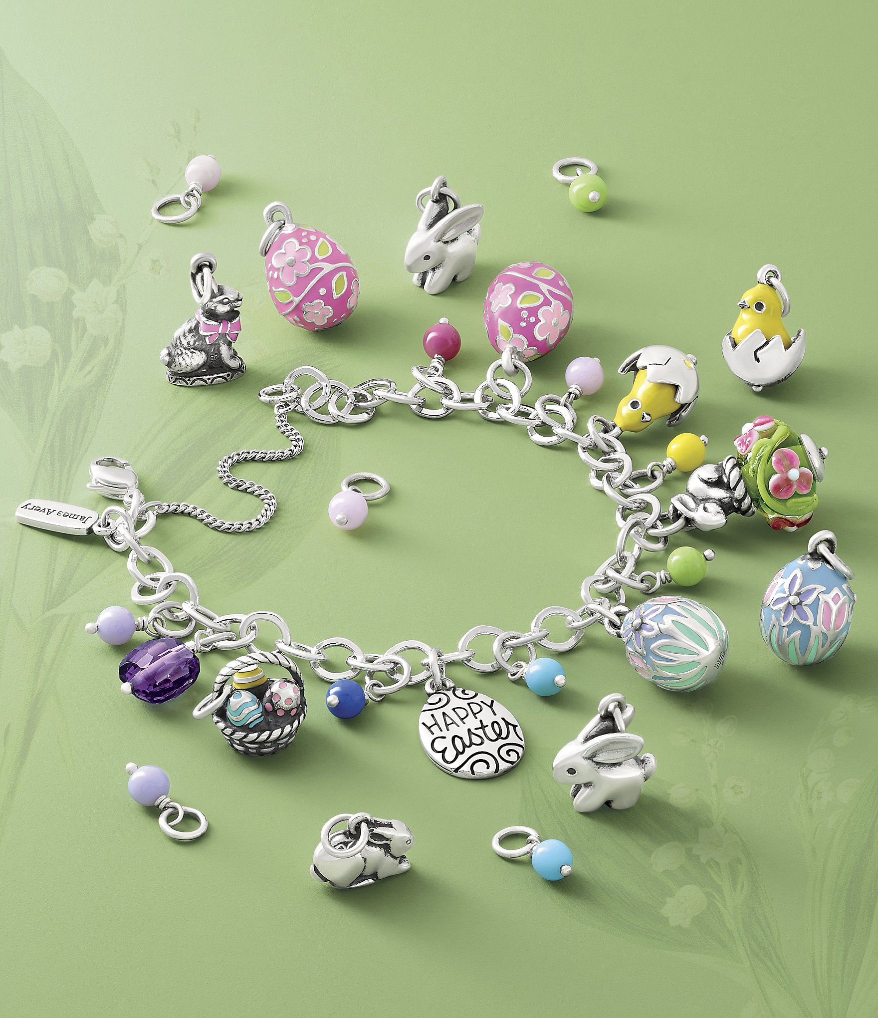 James Avery offers glass charm