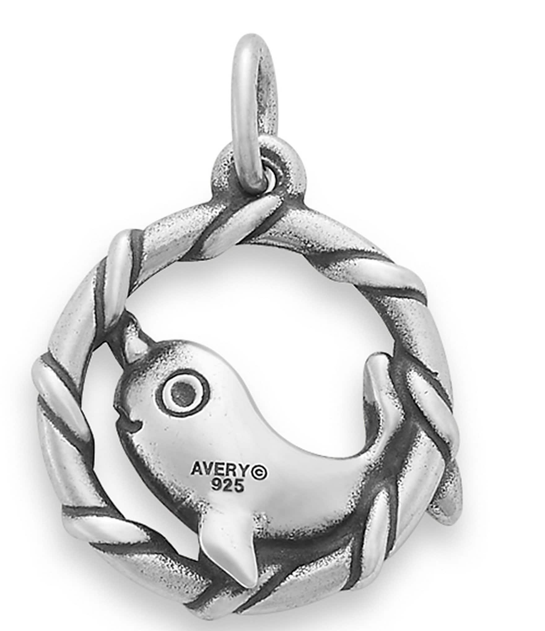 James Avery Sterling Silver Happy Narwhal Charm