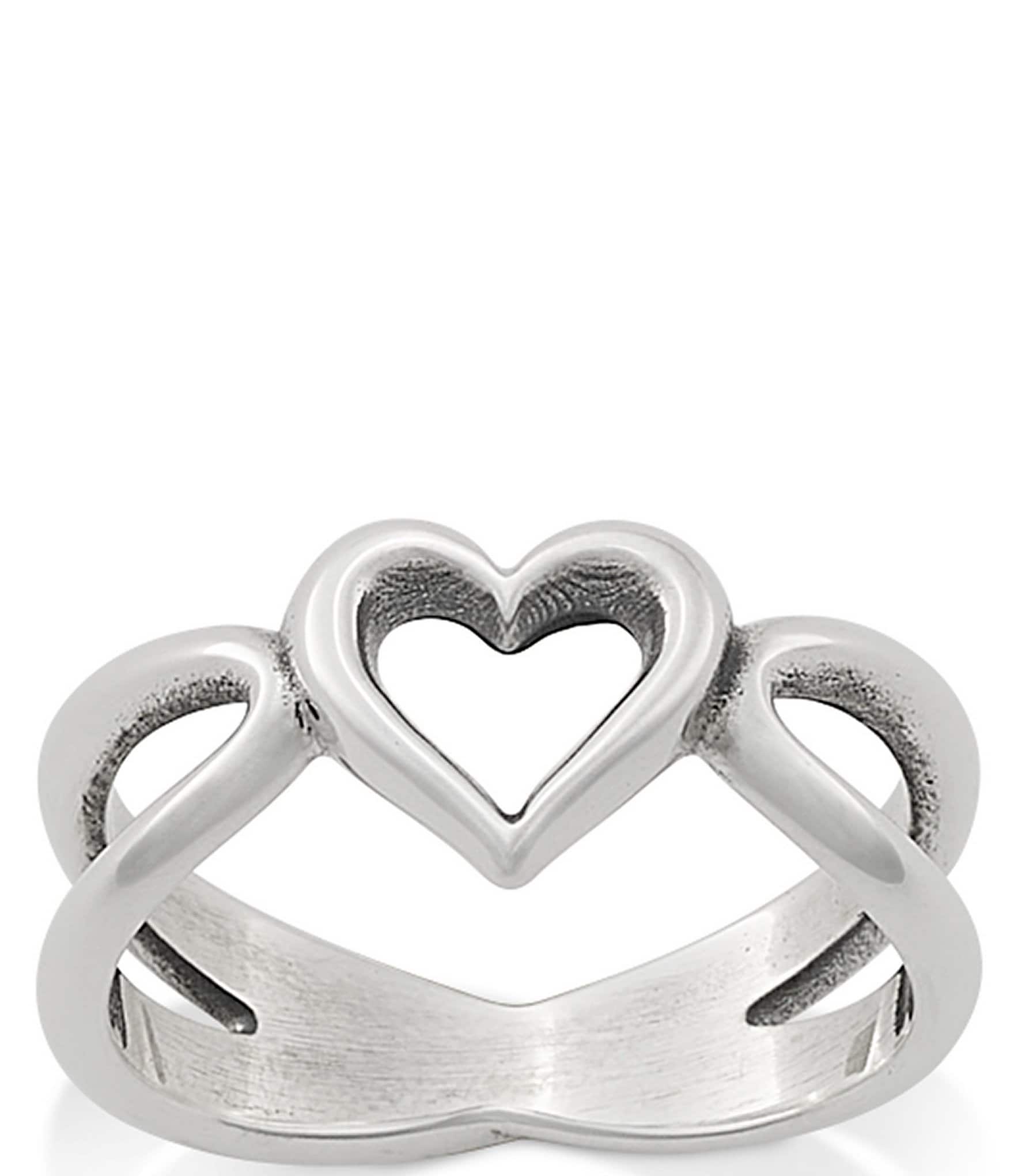 Buy Queen of My Heart Charm for USD 58.00 | James Avery | Heart charm,  Sterling silver heart, Silver charms