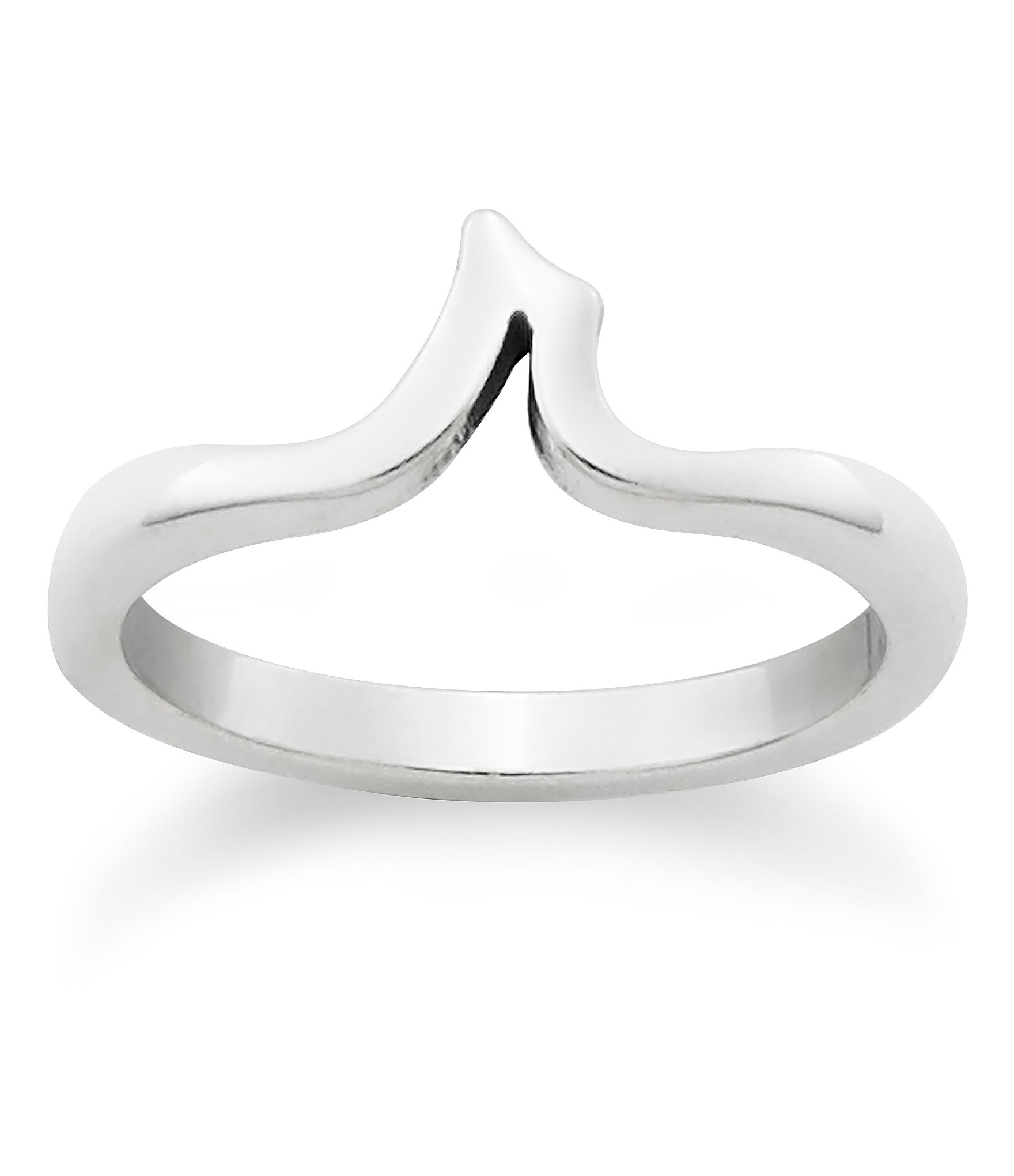 James Avery Sterling Silver Script Initial Ring