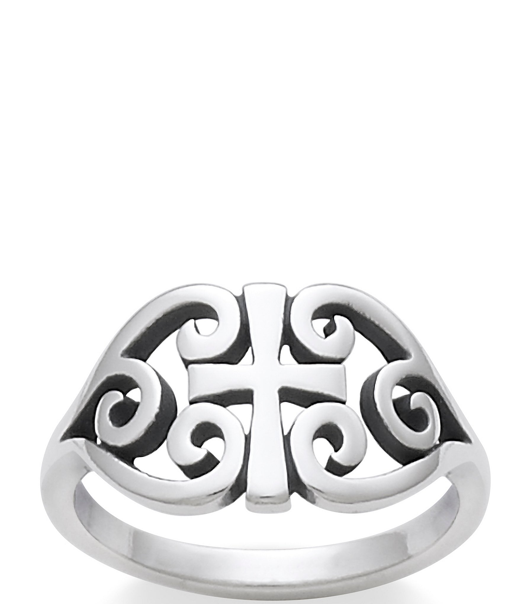 Men's Round Natural Moissanite Baguette Cross Ring 925 Sterling Silver 2.50  Cttw | eBay