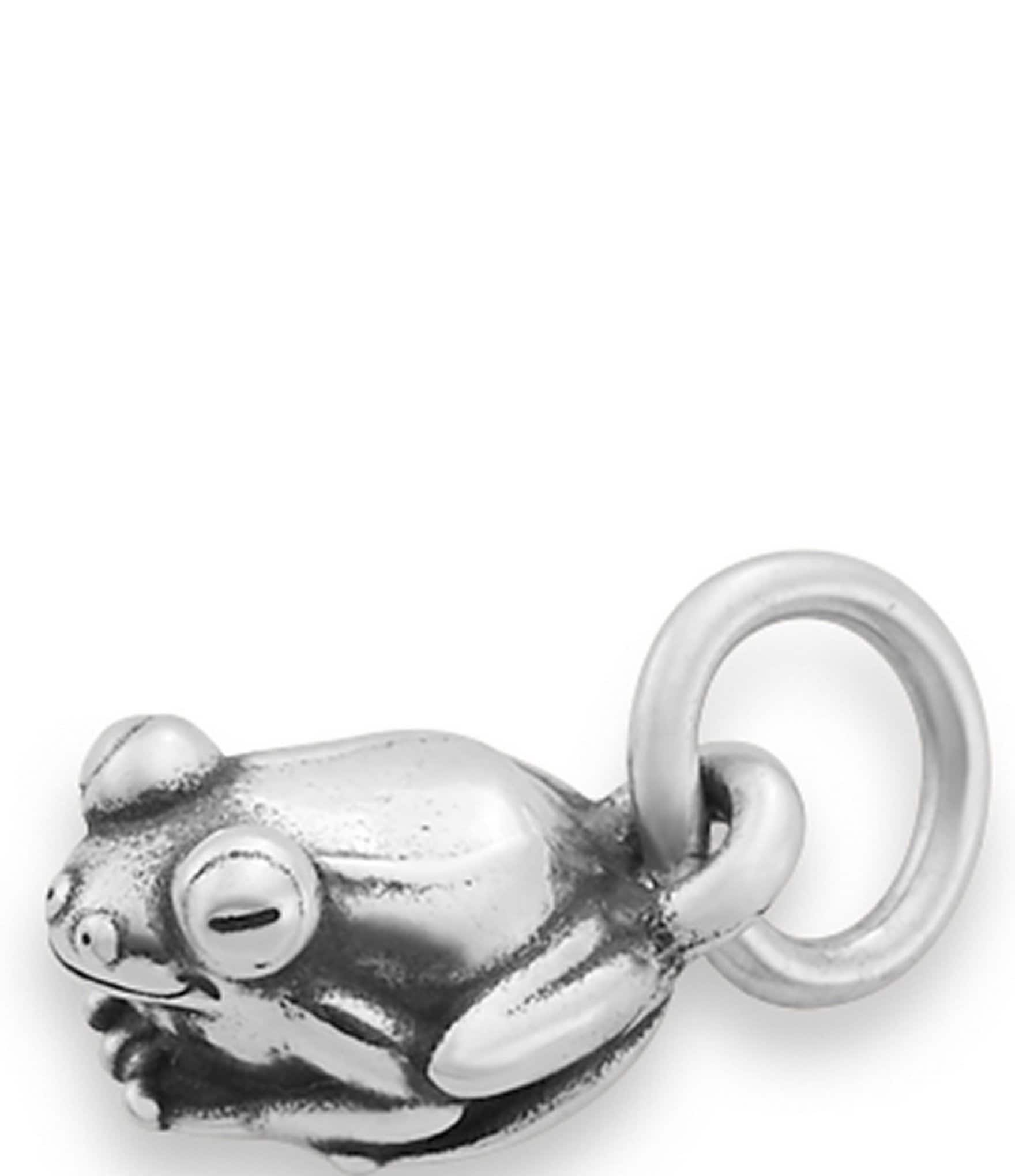 James Avery Sterling Silver Tiny Frog Charm