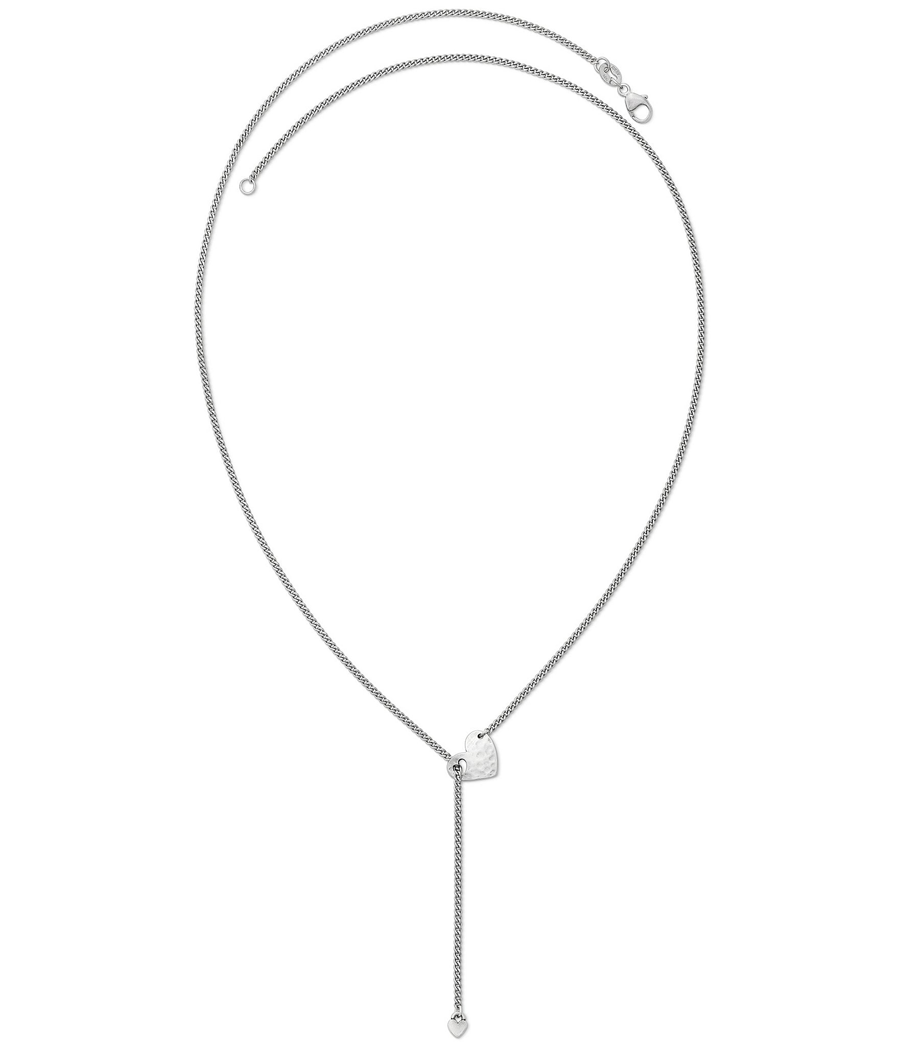 James Avery Sweet Heart Lariat Necklace