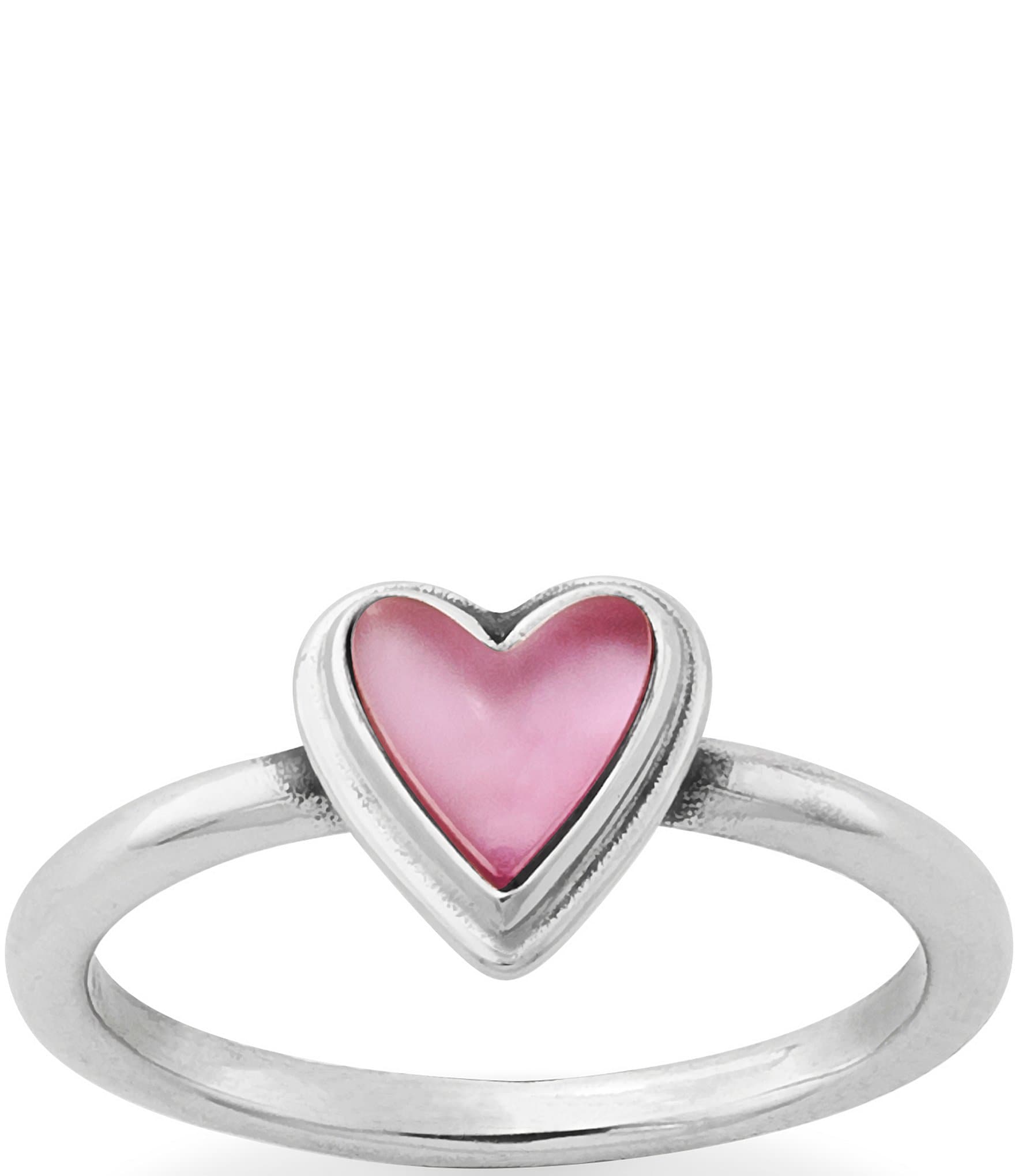 James Avery Sweetheart Pink Doublet Ring - 8