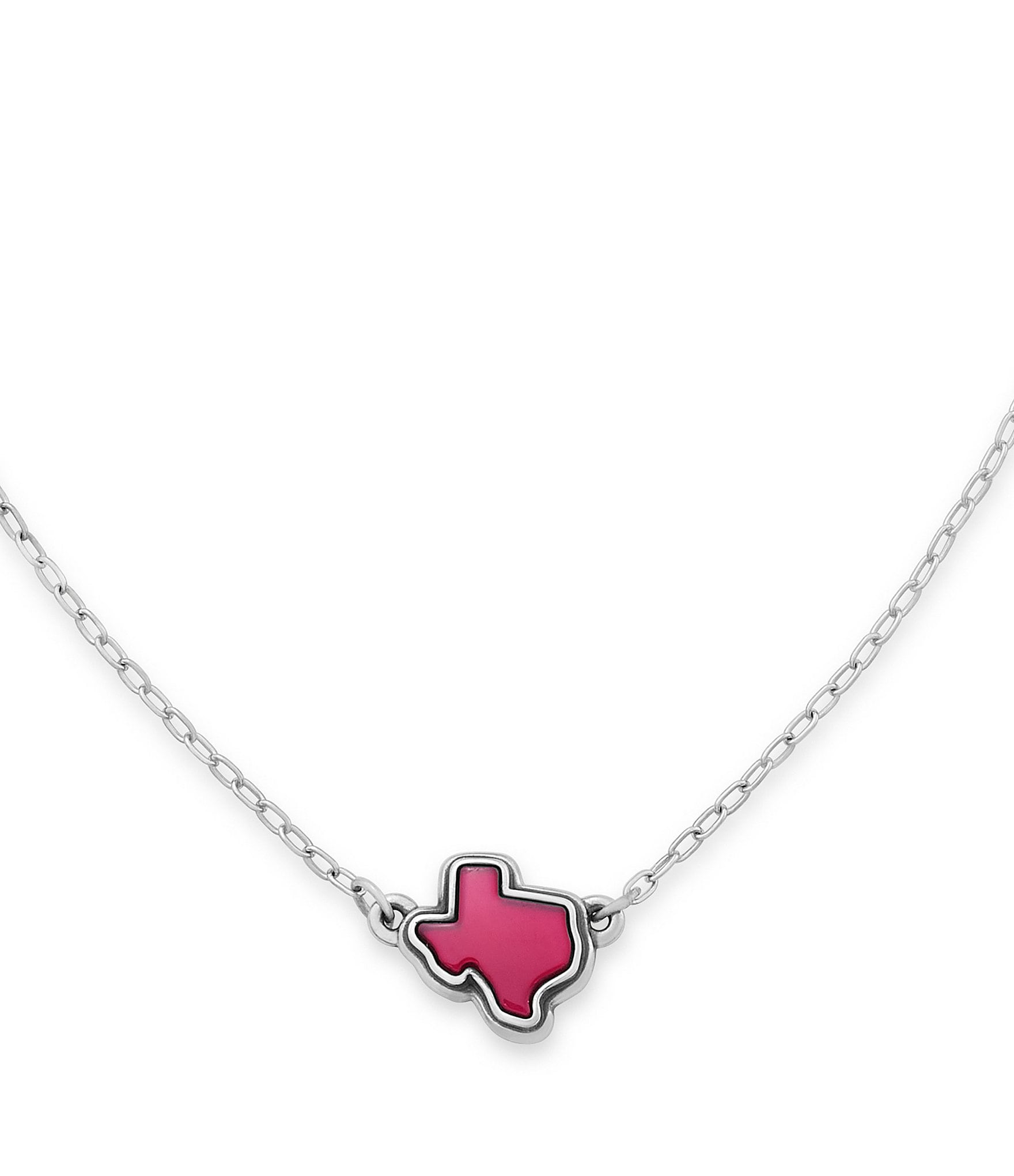 James Avery Sterling Silver Texas Doublet Necklace